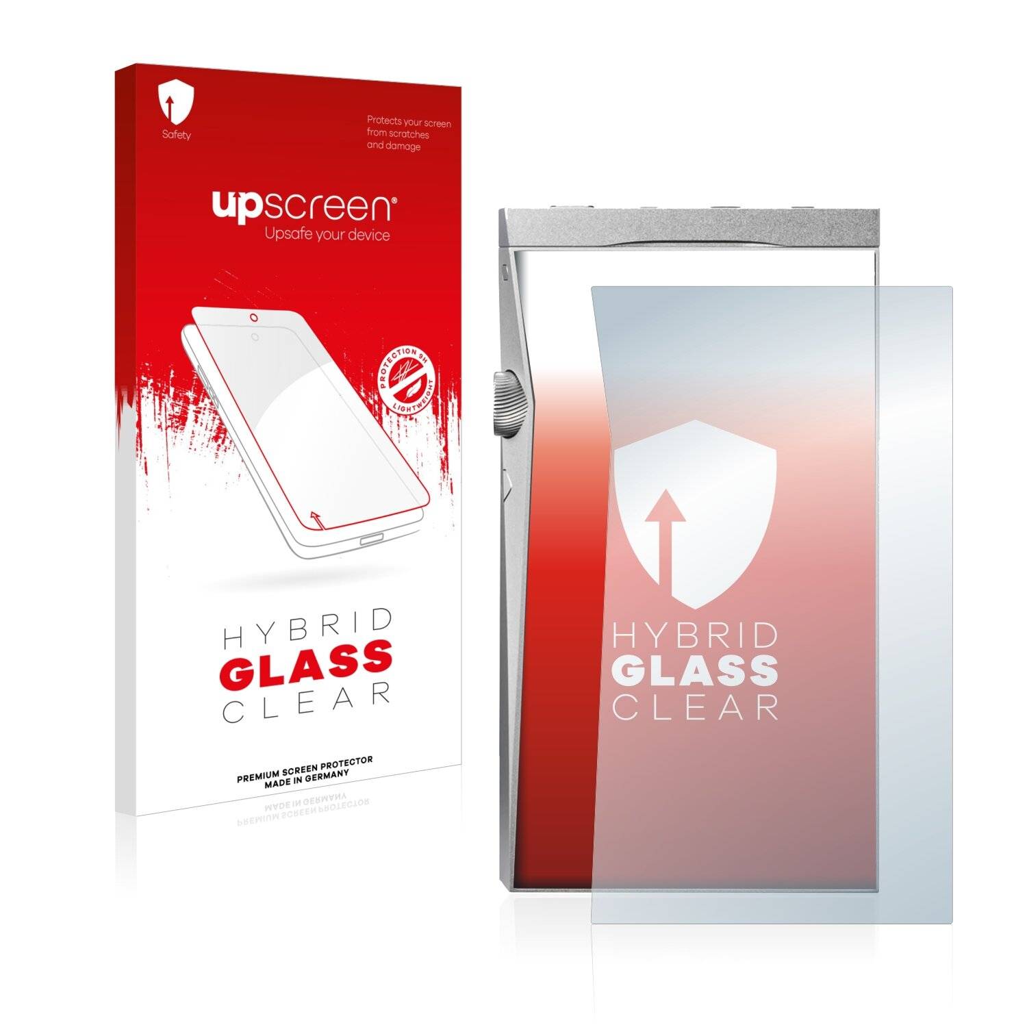 upscreen Hybrid Glass Clear Premium Schutzglas Folie für Astell & Kern SE180