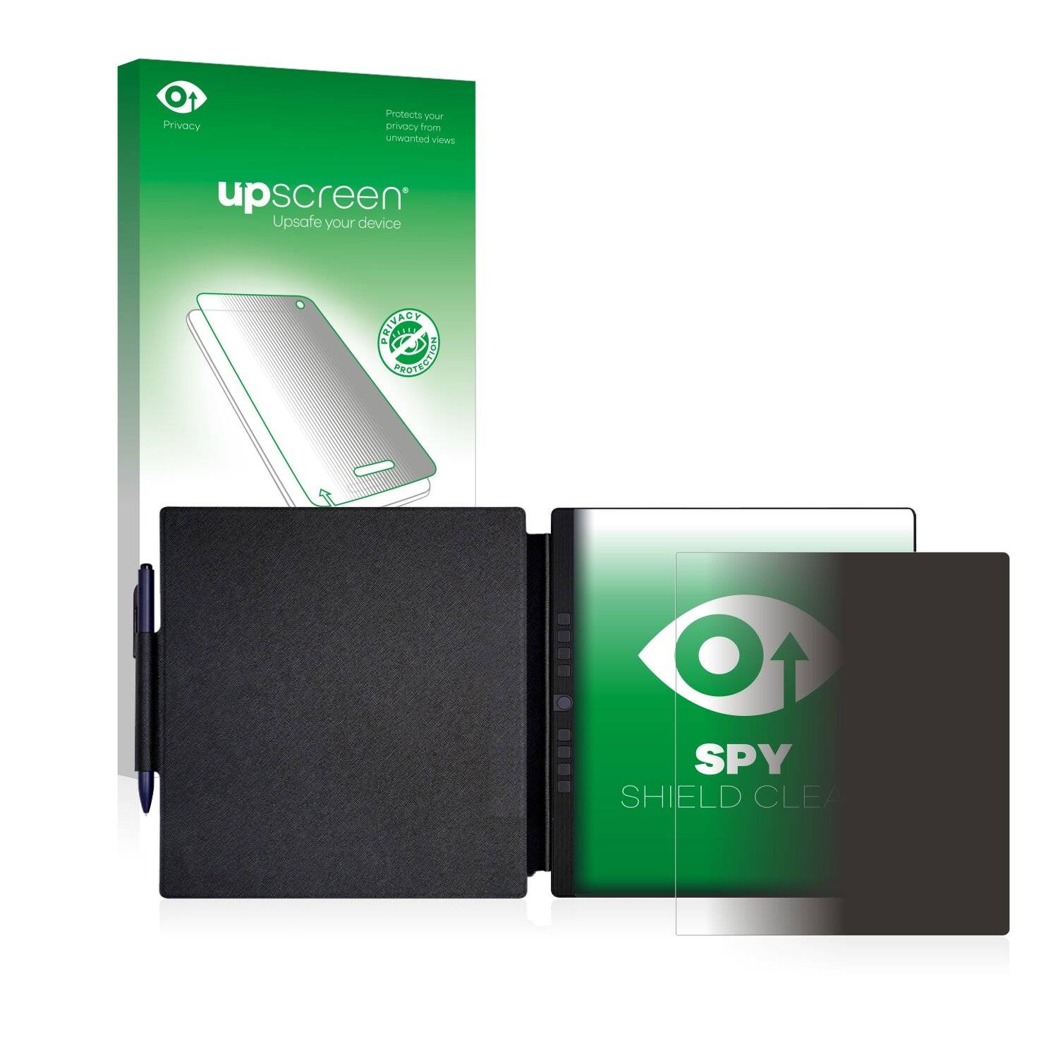 upscreen Spy Shield Clear Premium Blickschutzfolie für Hanvon