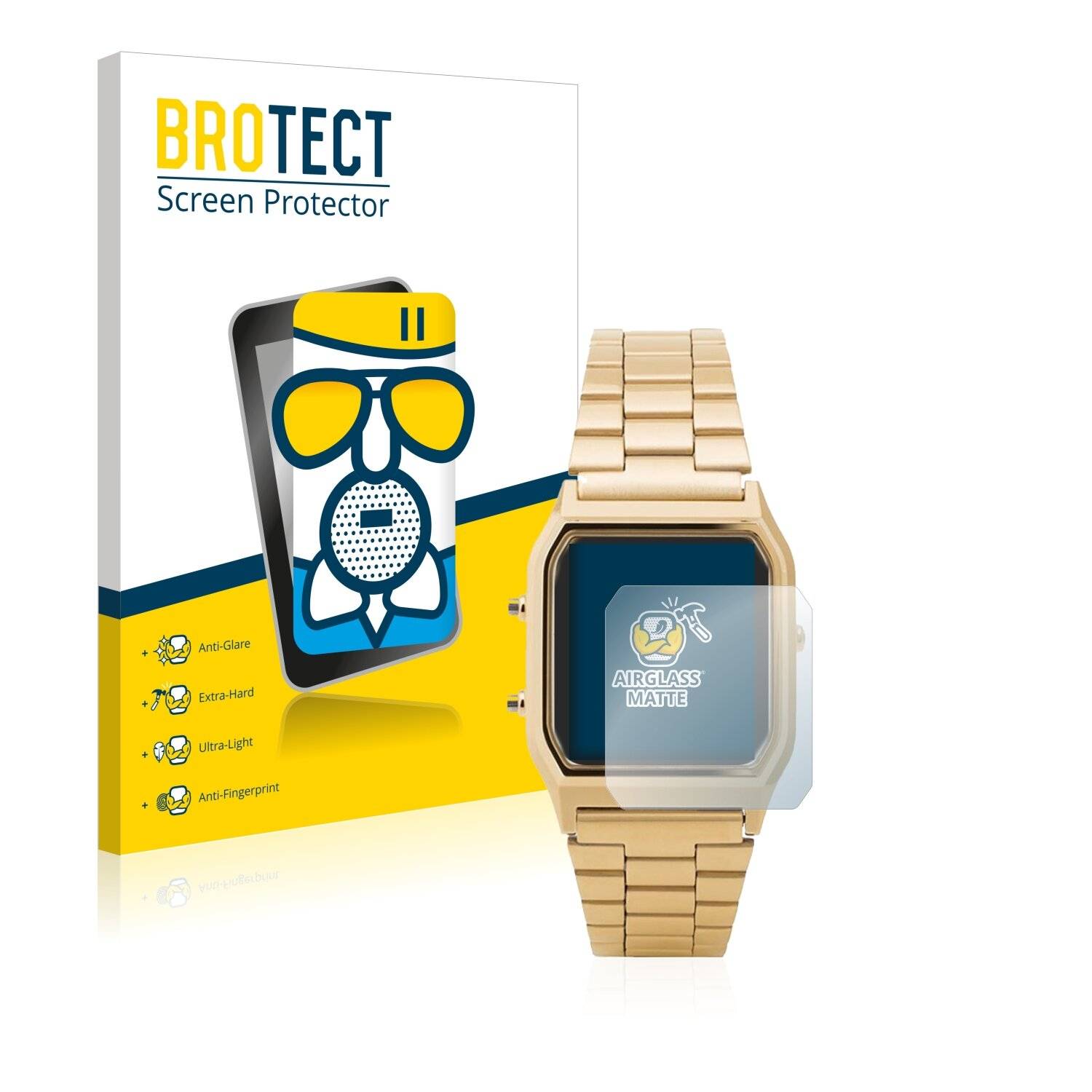 BROTECT AirGlass Matte Schutzglas Folie für Casio