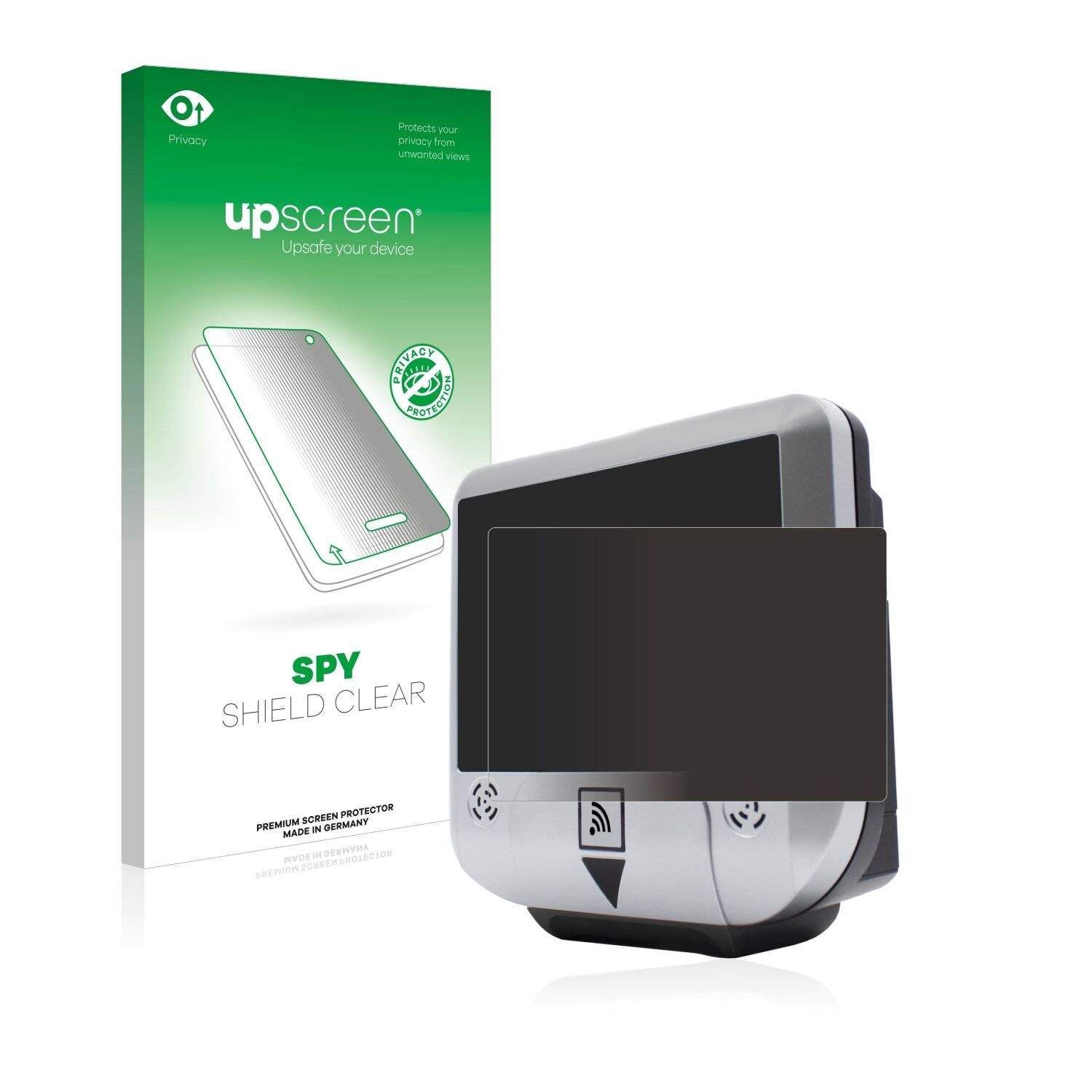 upscreen Spy Shield Clear Premium Blickschutzfolie für NQuire