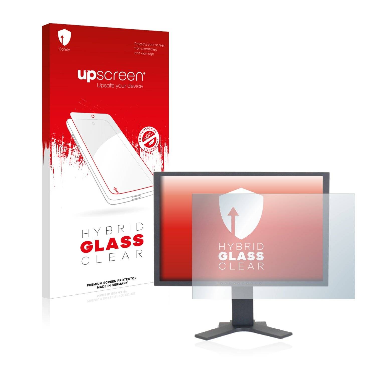 upscreen Hybrid Glass Clear Premium Schutzglas Folie für Iowodo