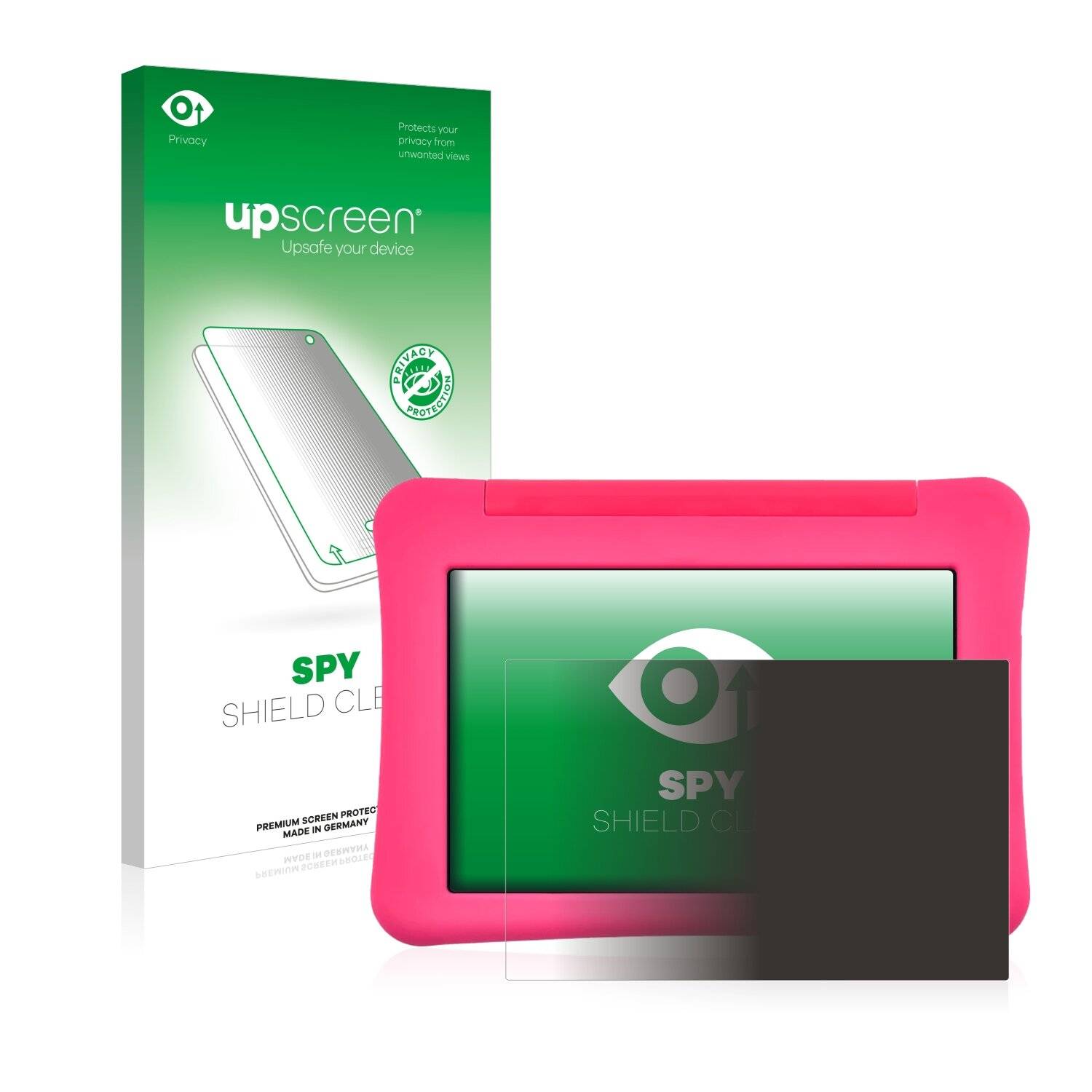 upscreen Spy Shield Clear Premium Blickschutzfolie für SoyMomo Tablet Pro