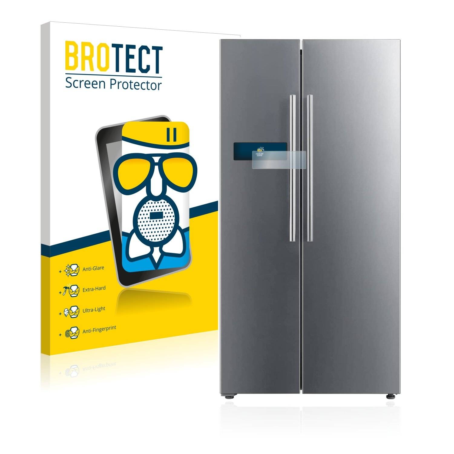 BROTECT AirGlass Matte Schutzglas Folie für Midea Side-by-Side
