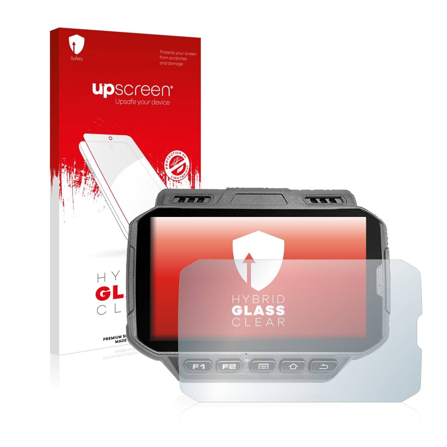 upscreen Hybrid Glass Clear Premium Schutzglas Folie für Conker