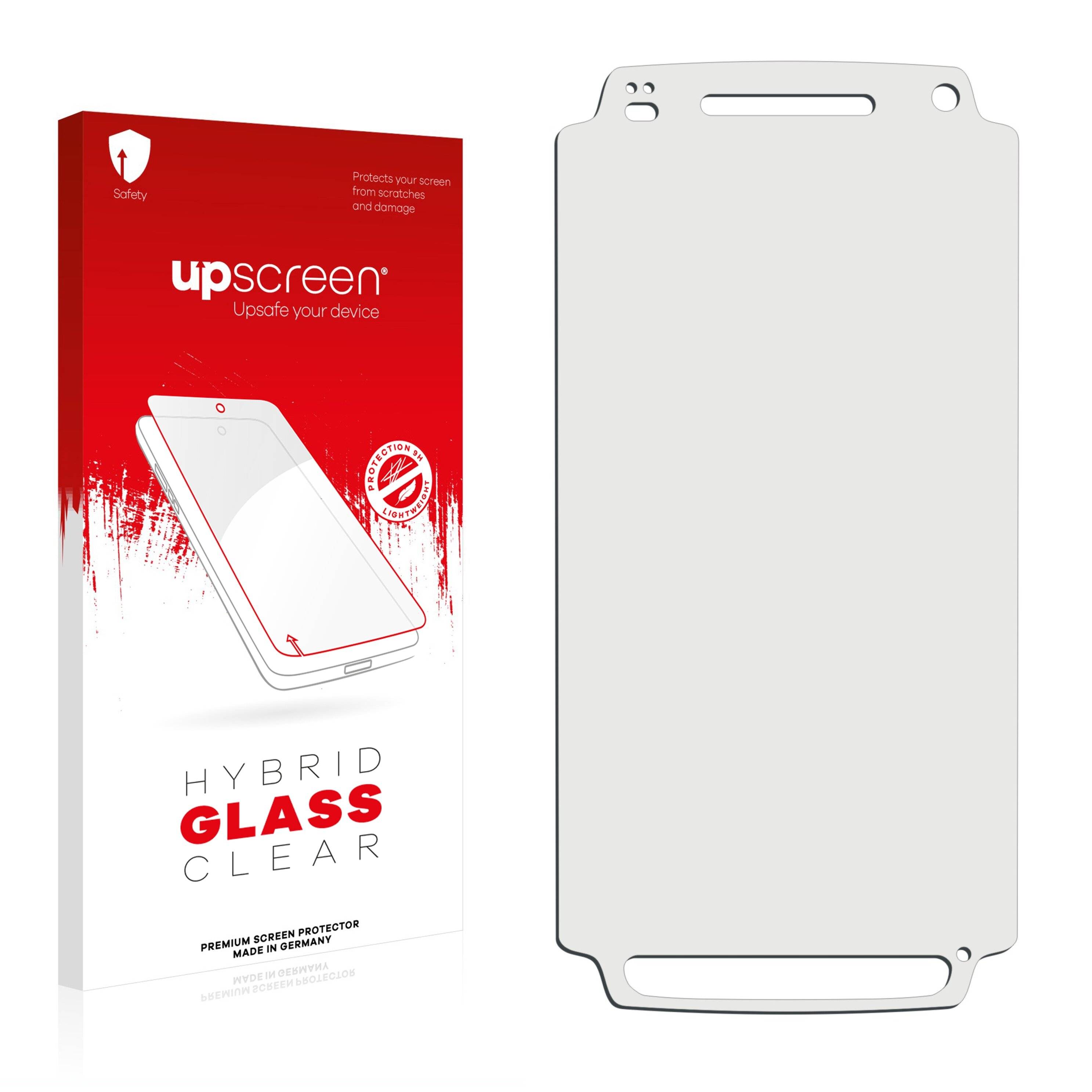 upscreen Hybrid Glass Clear Premium Schutzglas Folie für Janam