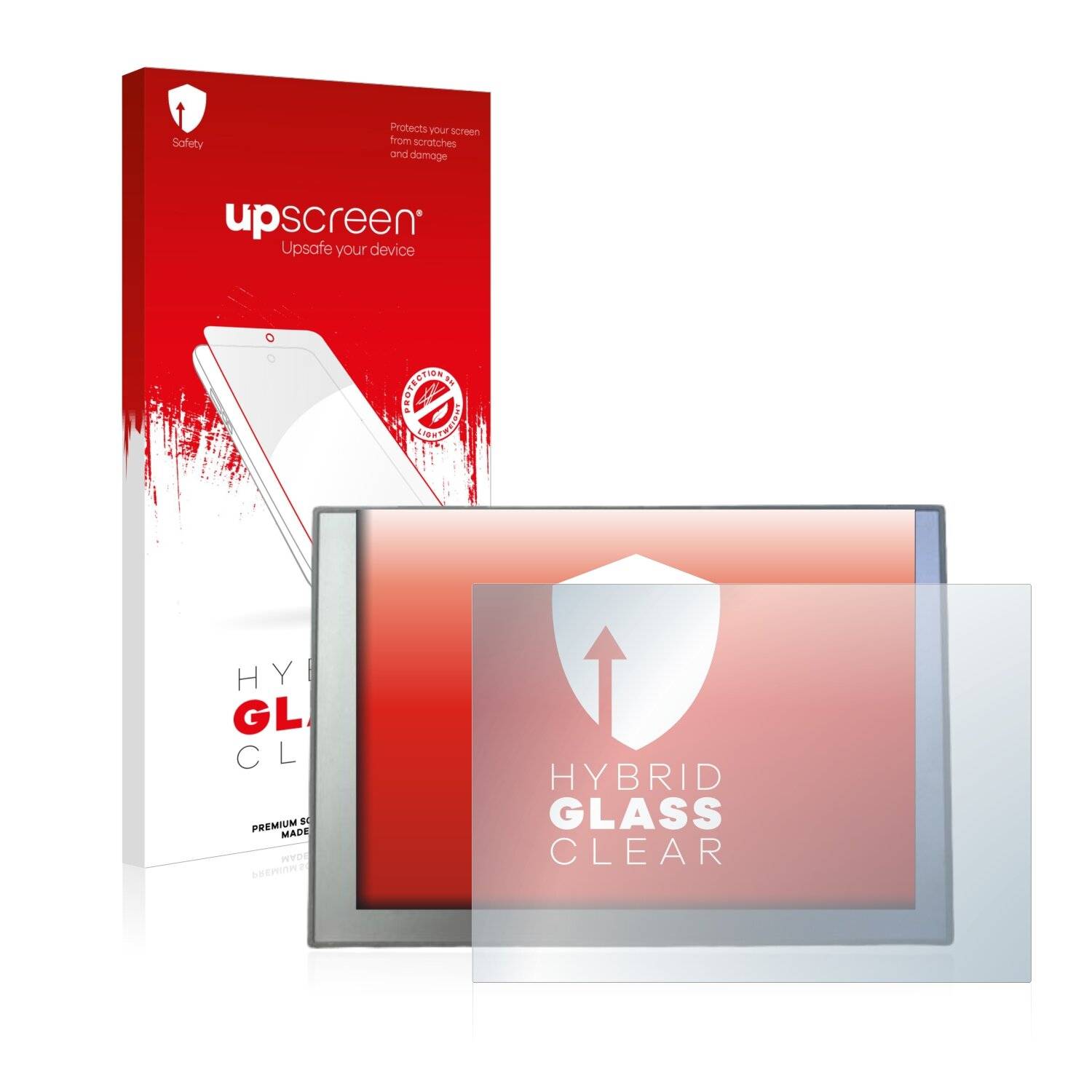 upscreen Hybrid Glass Clear Premium Schutzglas Folie für Siemens TP 900 Comfort