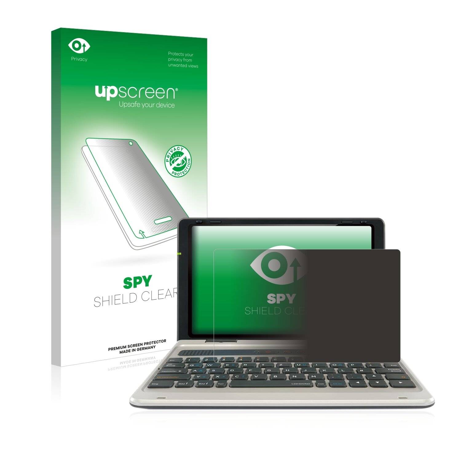 upscreen Spy Shield Clear Premium Blickschutzfolie für Vtech Genio