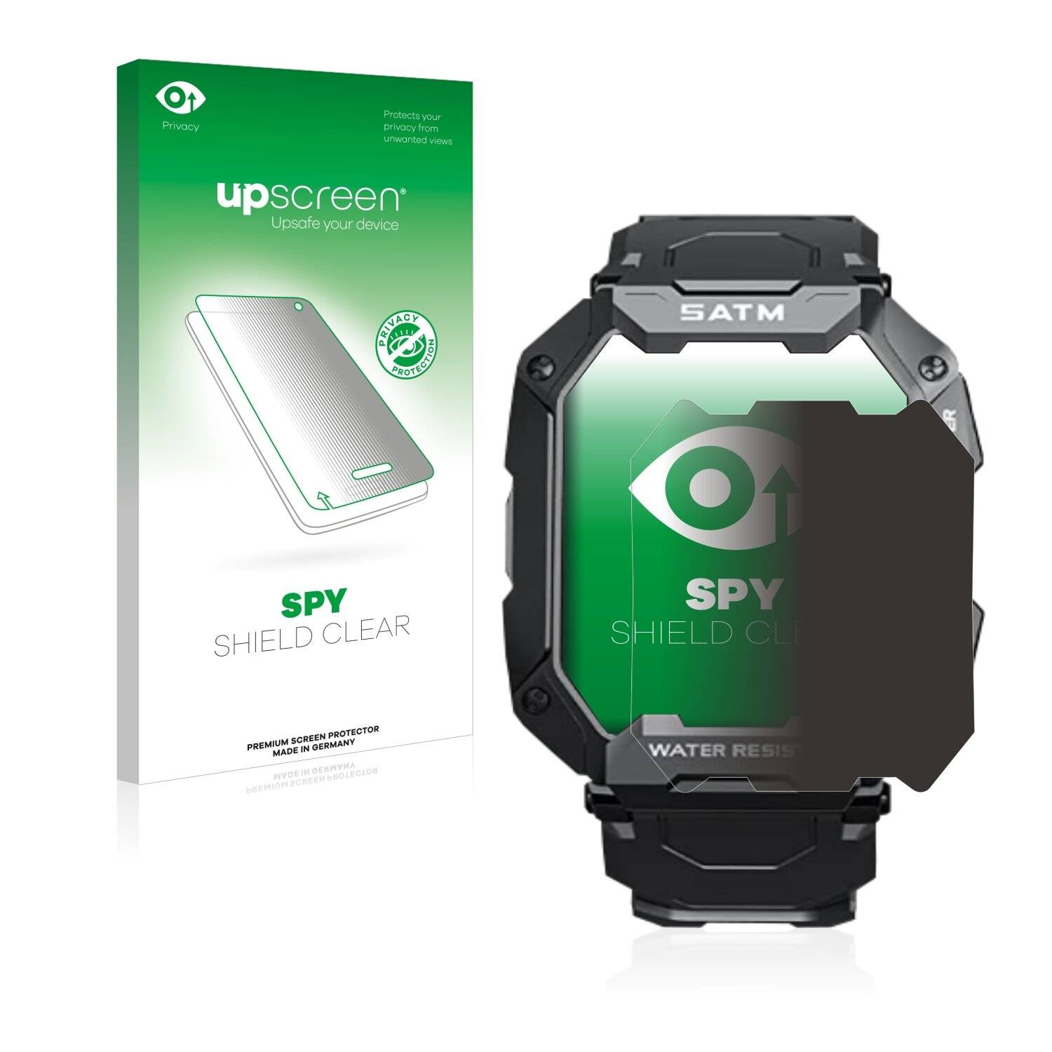 upscreen Spy Shield Clear Premium Blickschutzfolie für Bengux