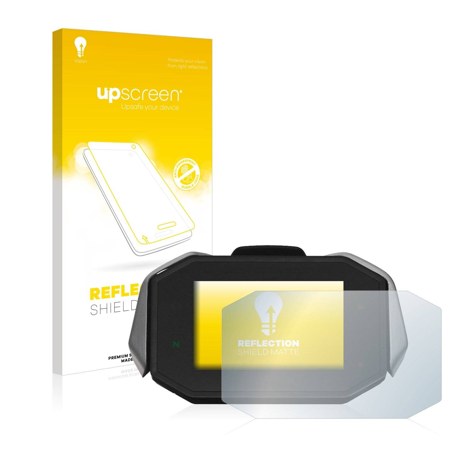 upscreen Reflection Shield Matte Premium Displayschutzfolie für MV Agusta Dragster RC