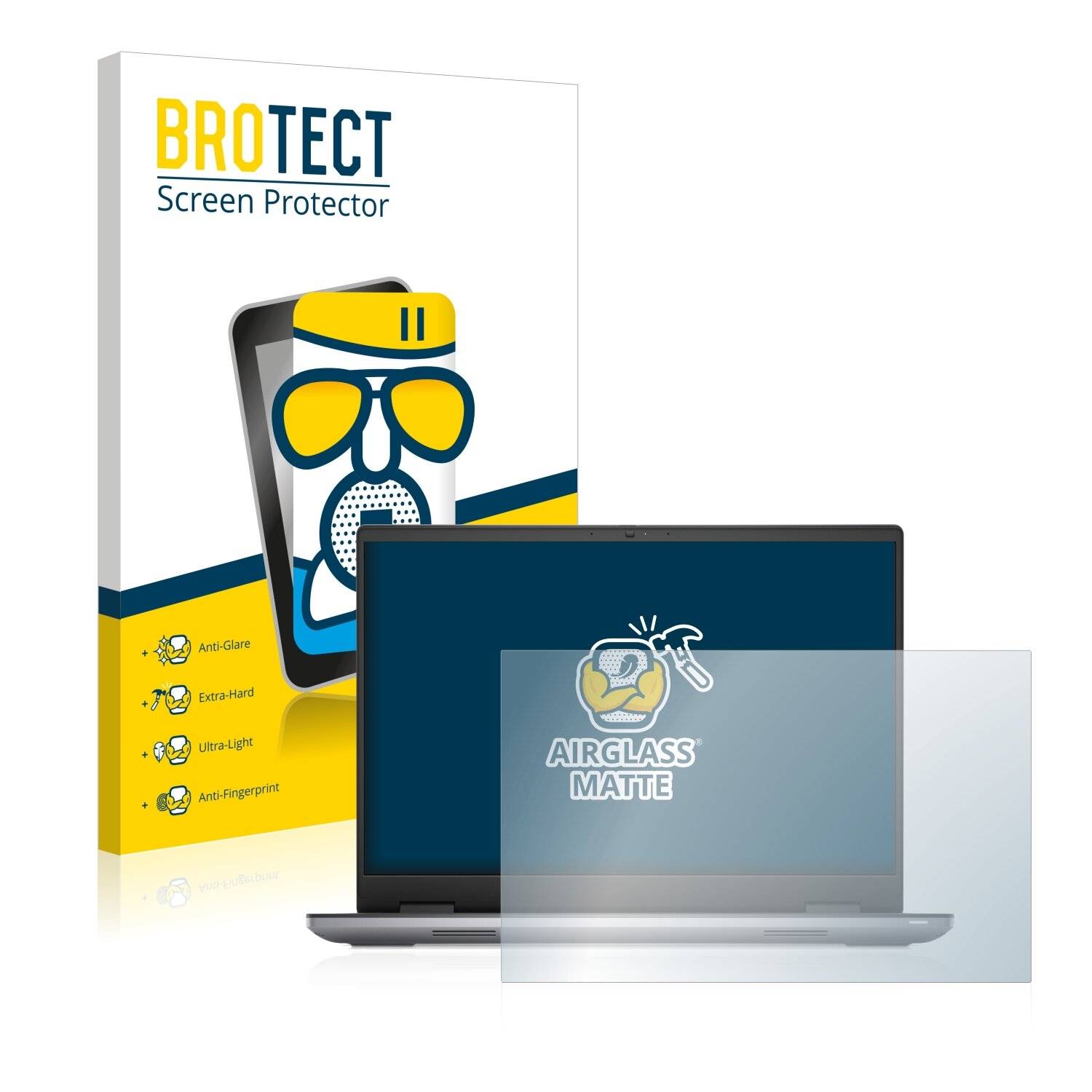 BROTECT AirGlass Matte Schutzglas Folie für Dell Precision