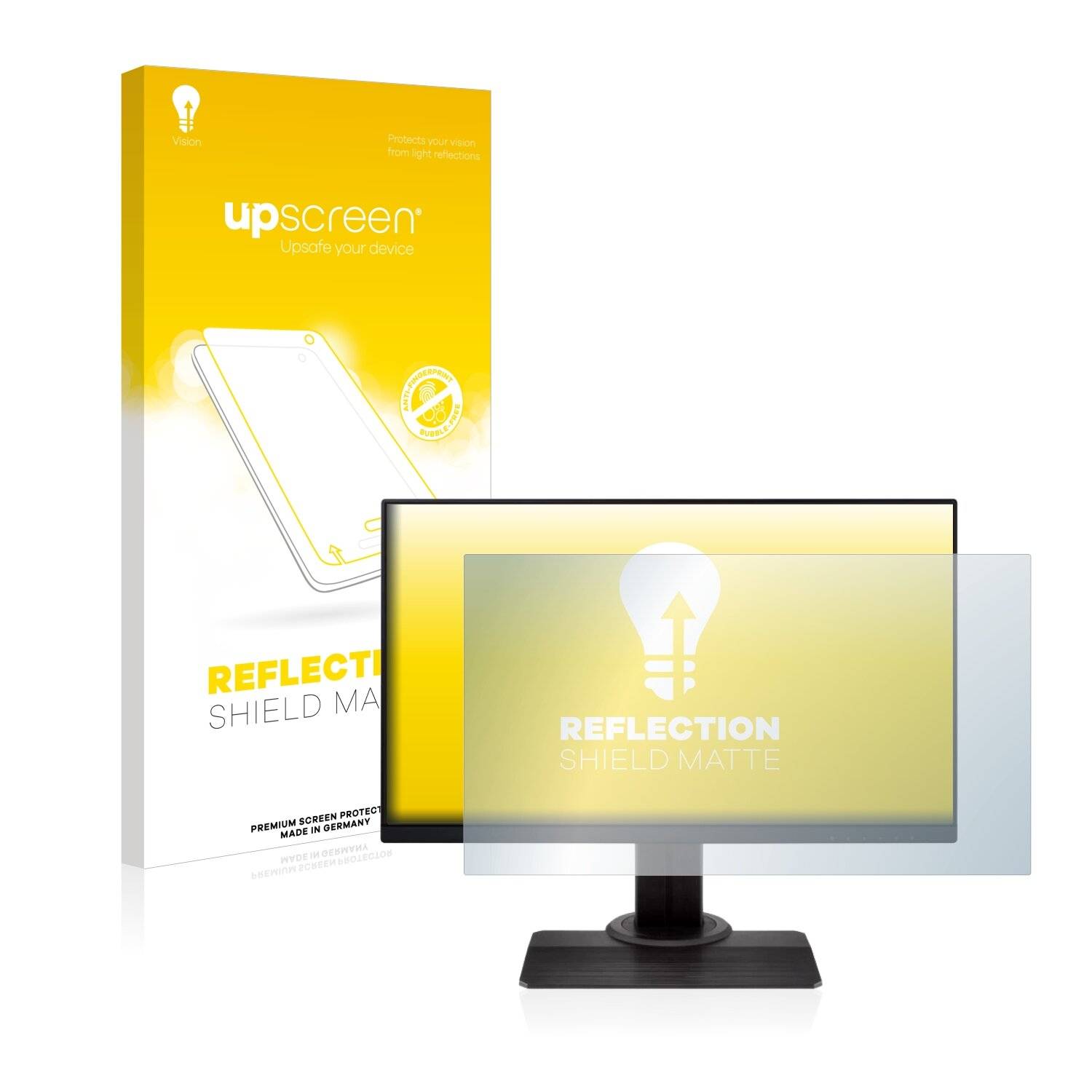 upscreen Reflection Shield Matte Premium Displayschutzfolie für ViewSonic