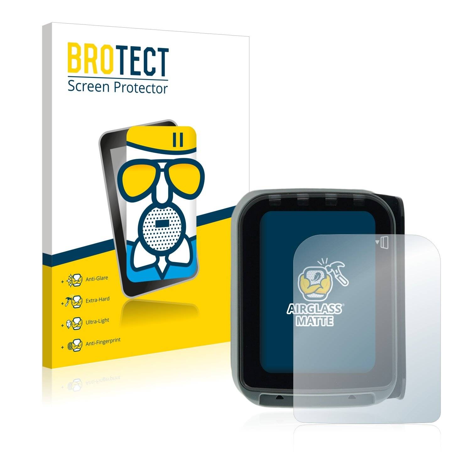 BROTECT AirGlass Matte Schutzglas Folie für Ingenico