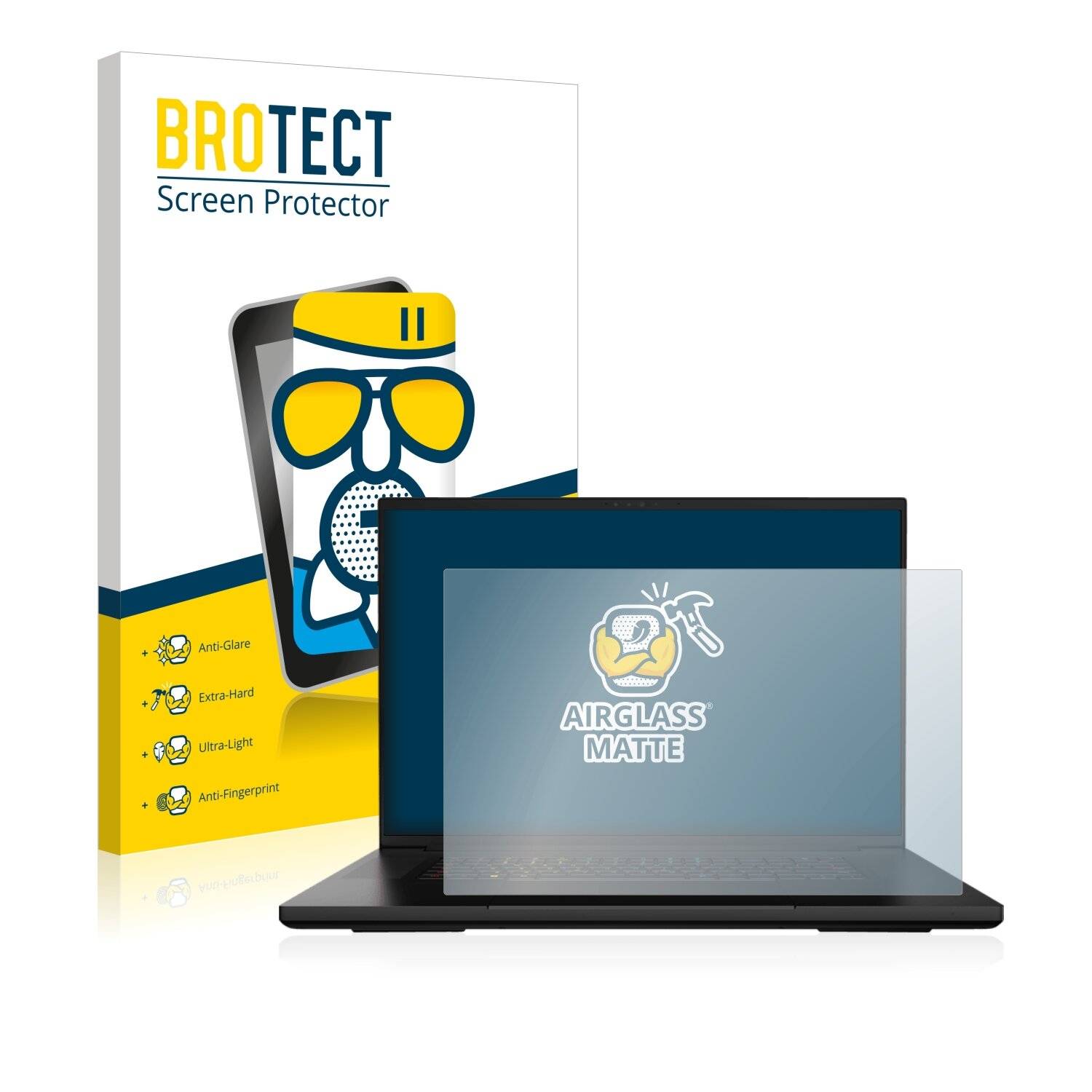 BROTECT AirGlass Matte Schutzglas Folie für Razer Blade 18