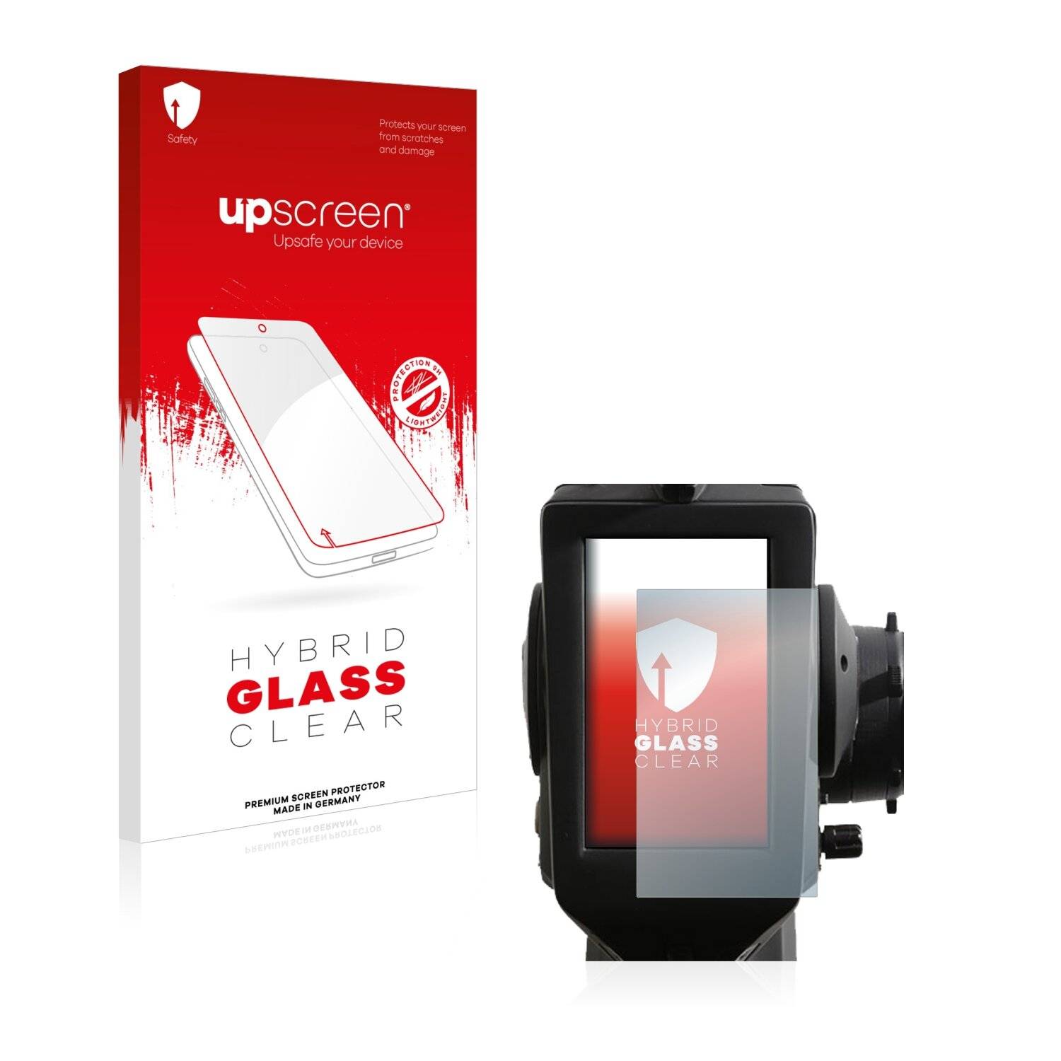 upscreen Hybrid Glass Clear Premium Schutzglas Folie für Spektrum