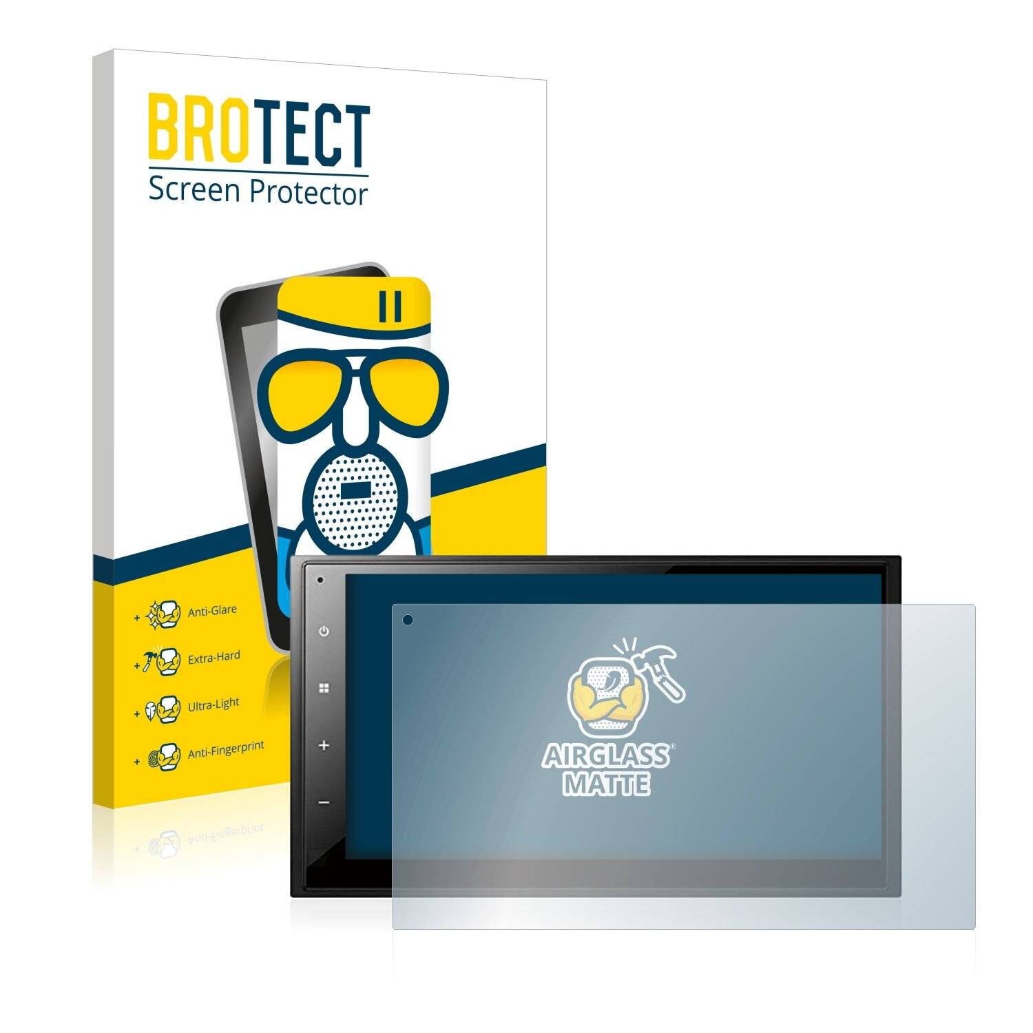 BROTECT AirGlass Matte Schutzglas Folie für Pioneer