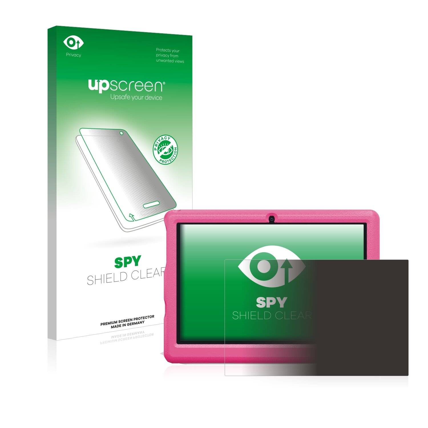 upscreen Spy Shield Clear Premium Blickschutzfolie für okaysea