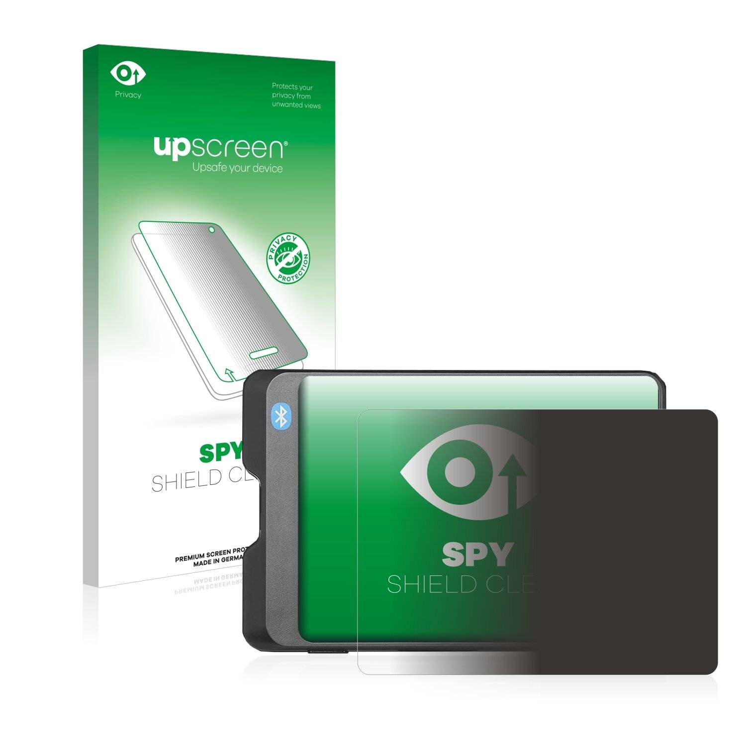 upscreen Spy Shield Clear Premium Blickschutzfolie für SecuX