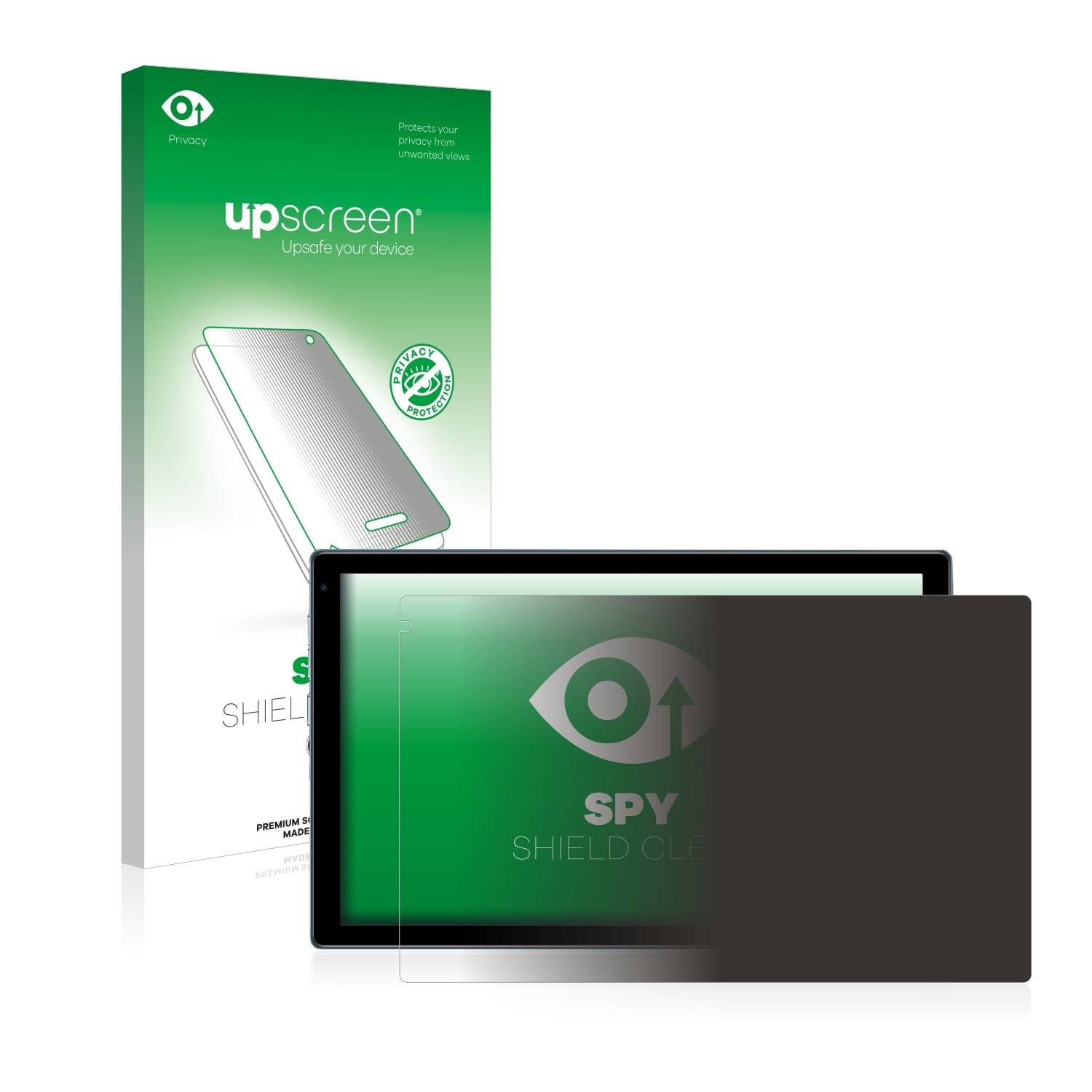 upscreen Spy Shield Clear Premium Blickschutzfolie für HiGrace TP1036