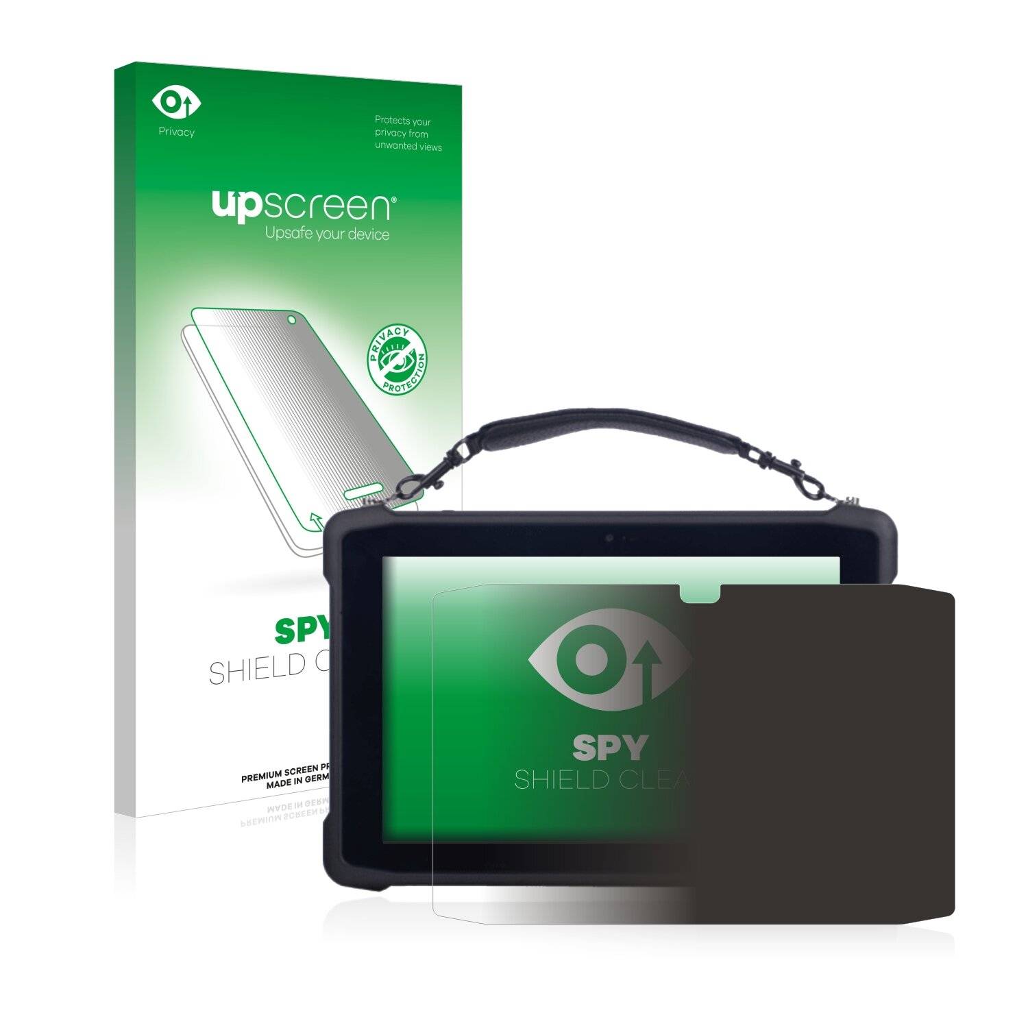 upscreen Spy Shield Clear Premium Blickschutzfolie für BCX ELITE RANGE LCW10 TOUGH