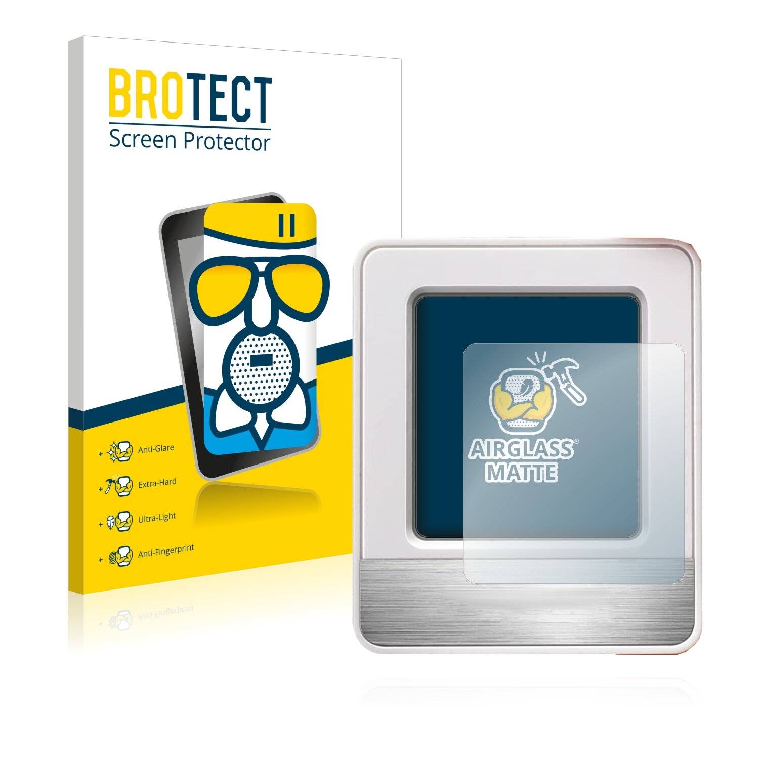 BROTECT AirGlass Matte Schutzglas Folie für ThermoPro TP