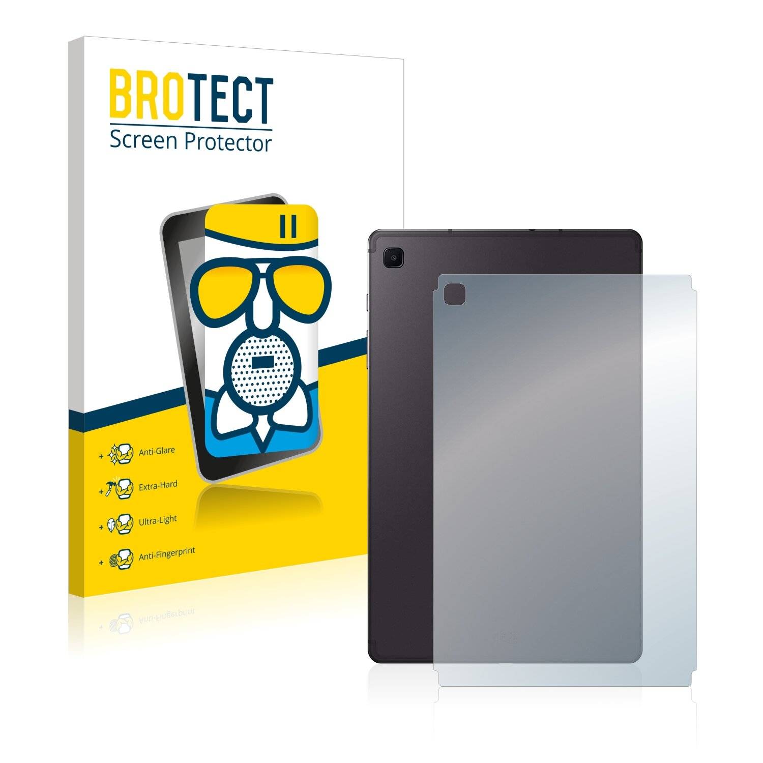 BROTECT AirGlass Matte Schutzglas Folie für Samsung Galaxy Tab S6 Lite LTE 2022