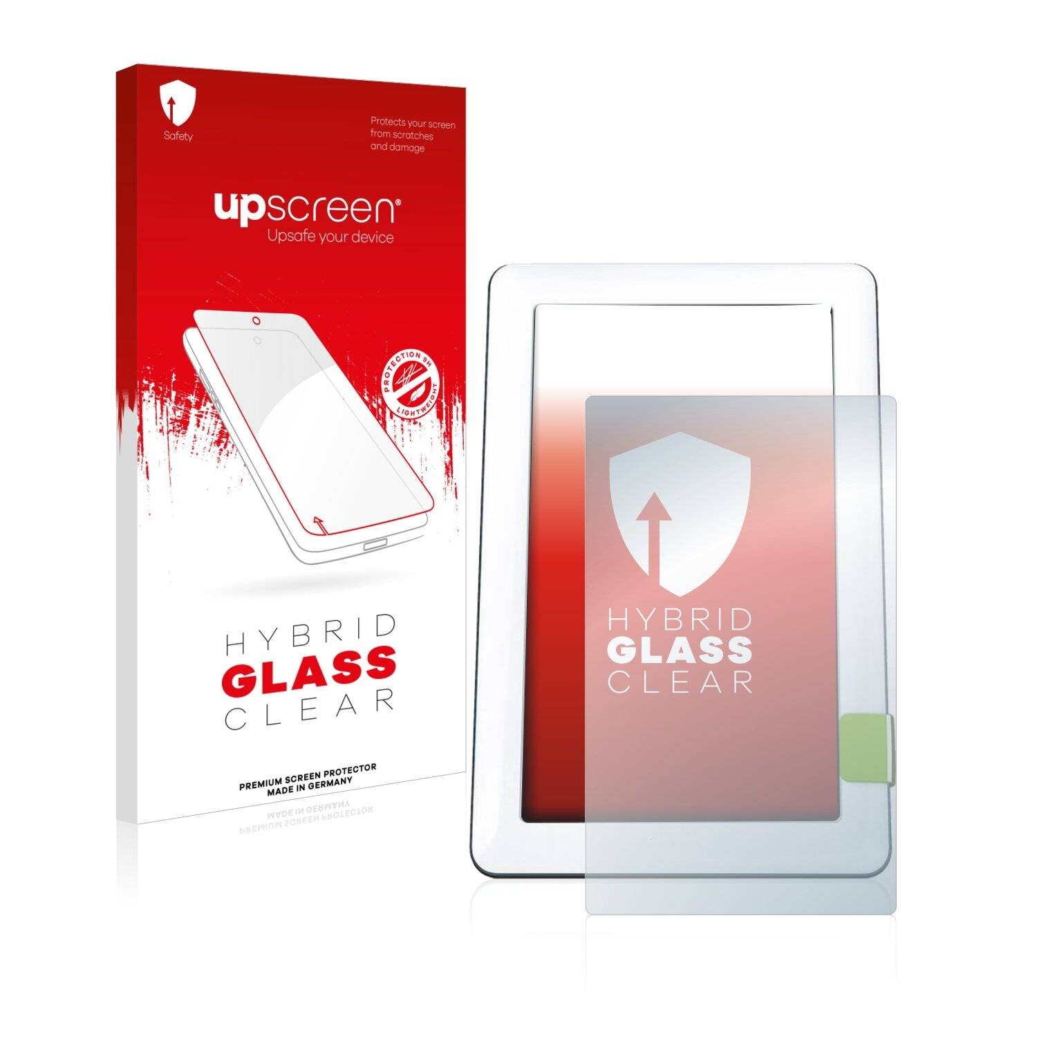 upscreen Hybrid Glass Clear Premium Schutzglas Folie für Beurer TL 30