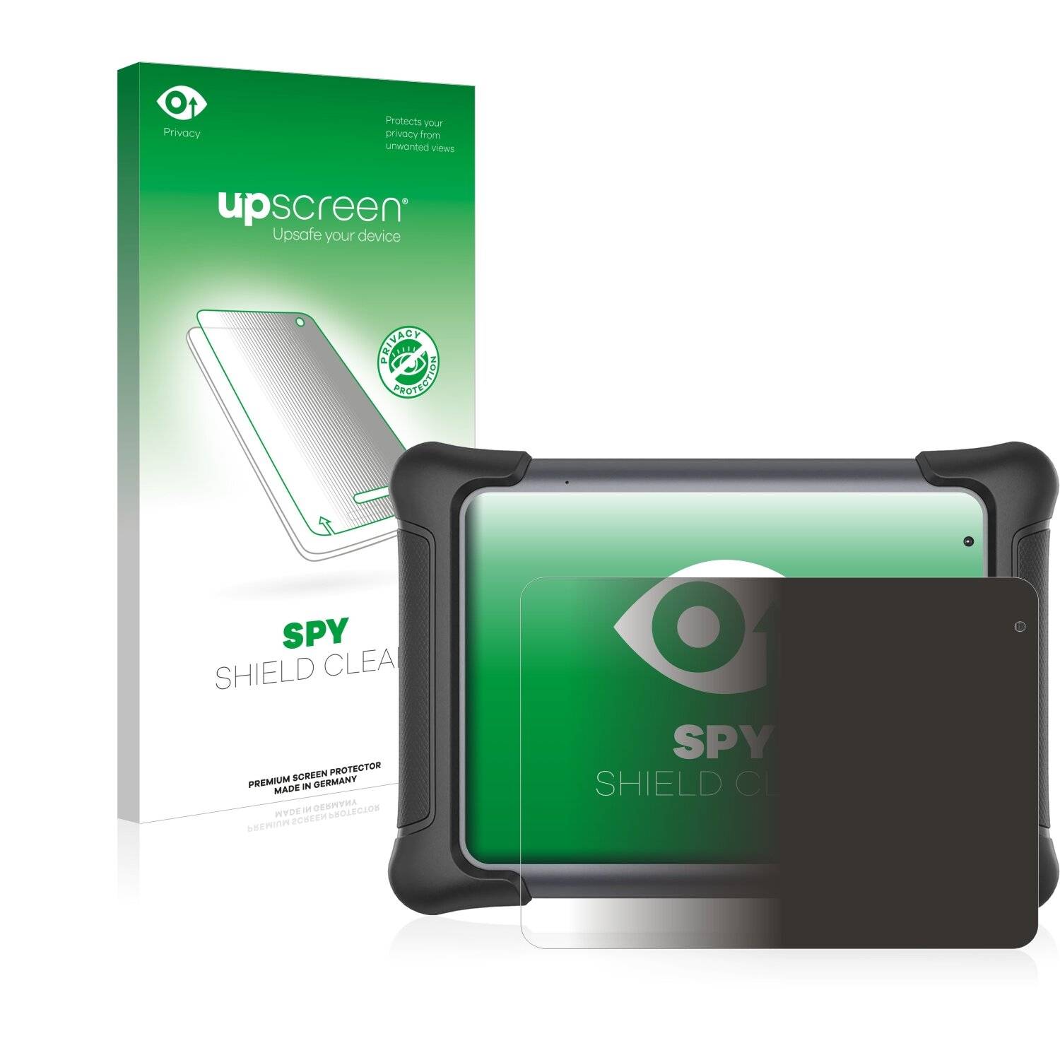 upscreen Spy Shield Clear Premium Blickschutzfolie für Autel MaxiSys Elite