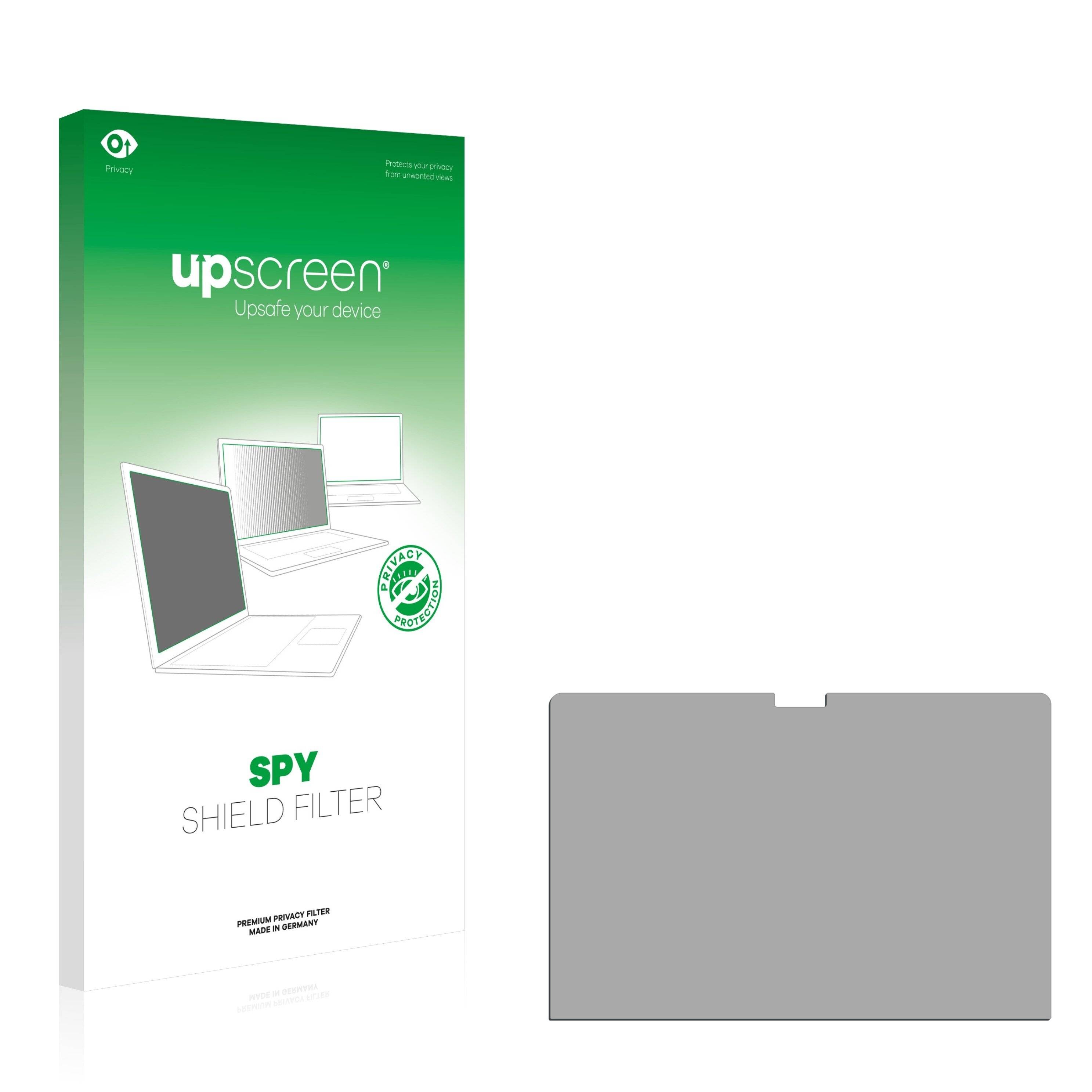 upscreen Blickschutzfilter für Apple MacBook Pro 16" 2023 Blaulichtfilter Sichtschutz Privacy Anti Spy abnehmbar