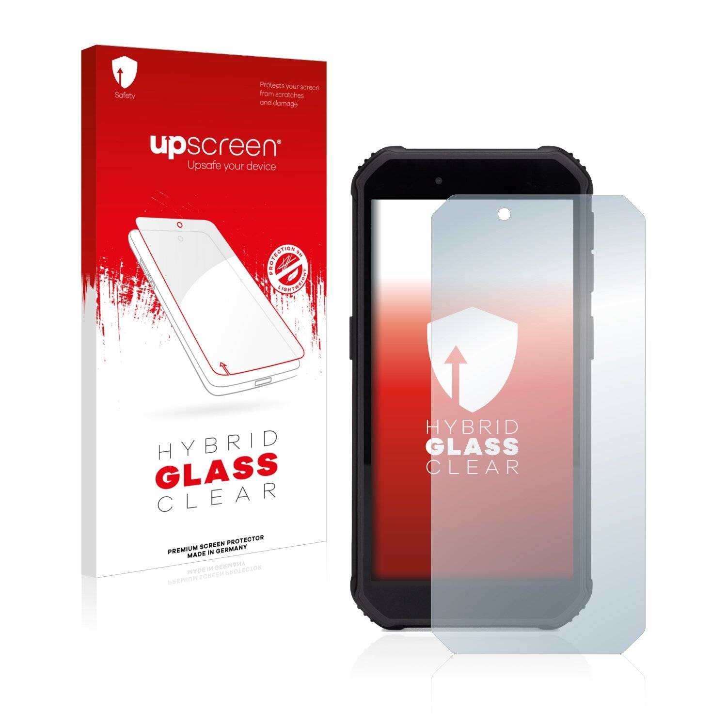 upscreen Hybrid Glass Clear Premium Schutzglas Folie für SkyCaddie