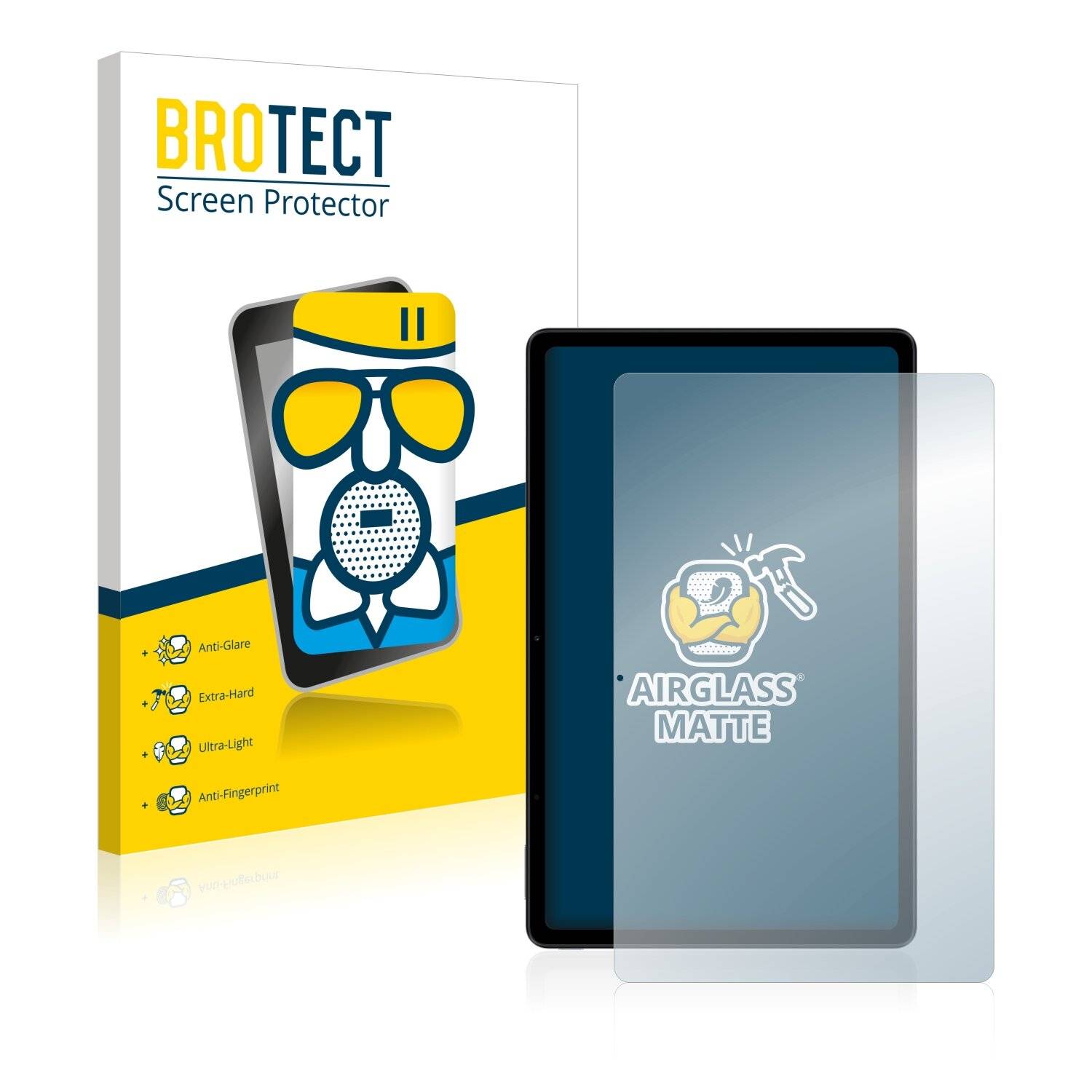 BROTECT AirGlass Matte Schutzglas Folie für Xiaomi Redmi
