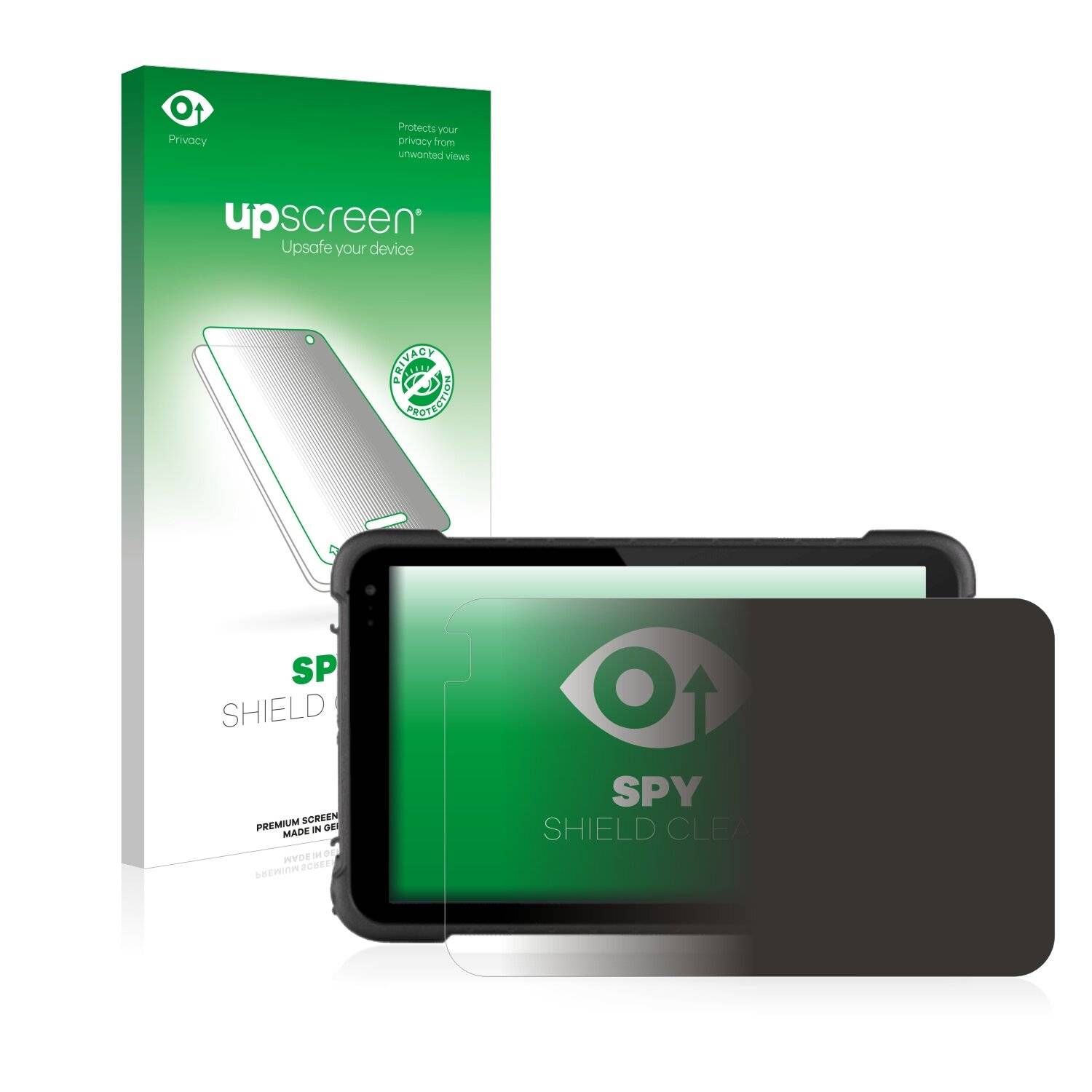 upscreen Spy Shield Clear Premium Blickschutzfolie für BCX ELITE RANGE HSA8 TOUGH