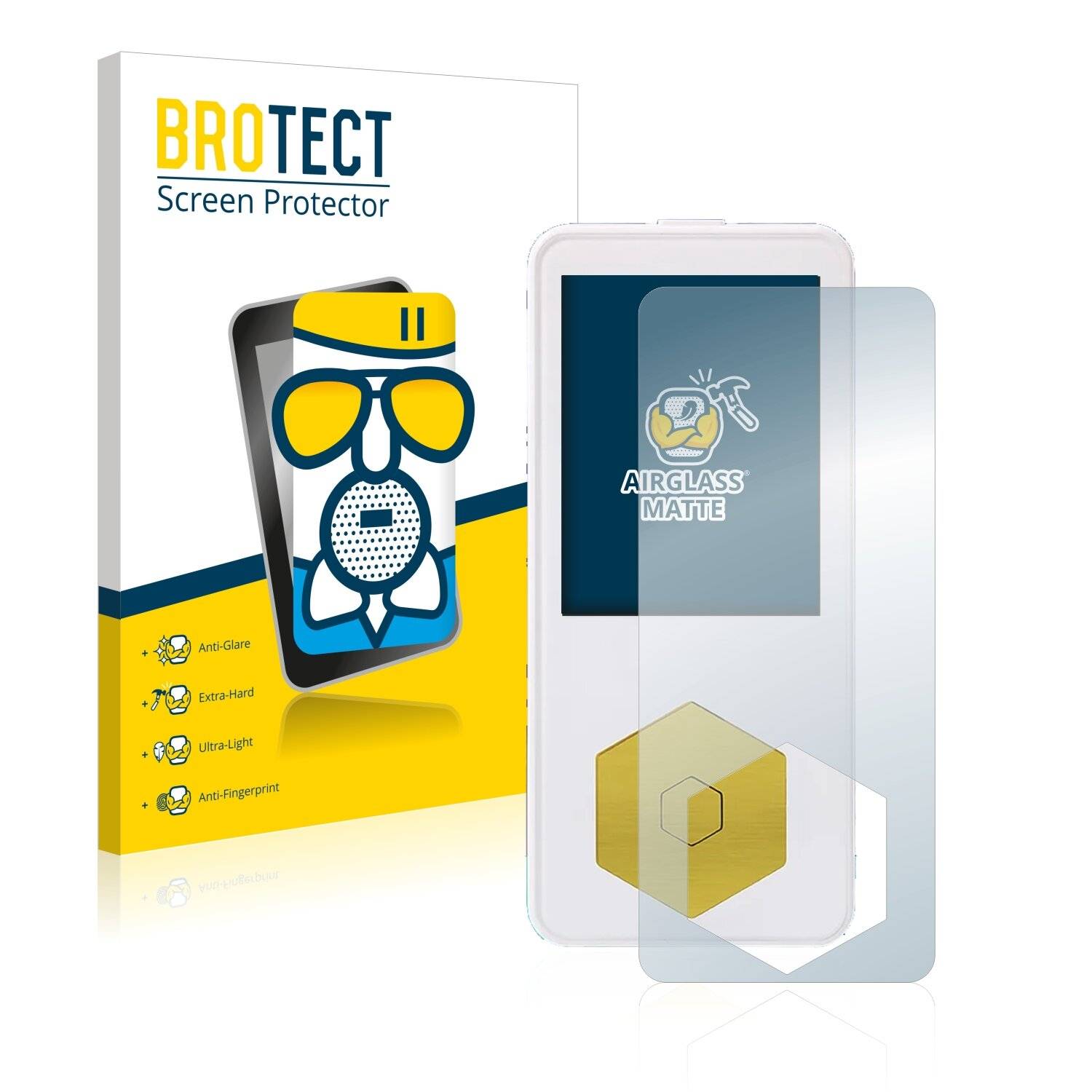 BROTECT AirGlass Matte Schutzglas Folie für Kaleido