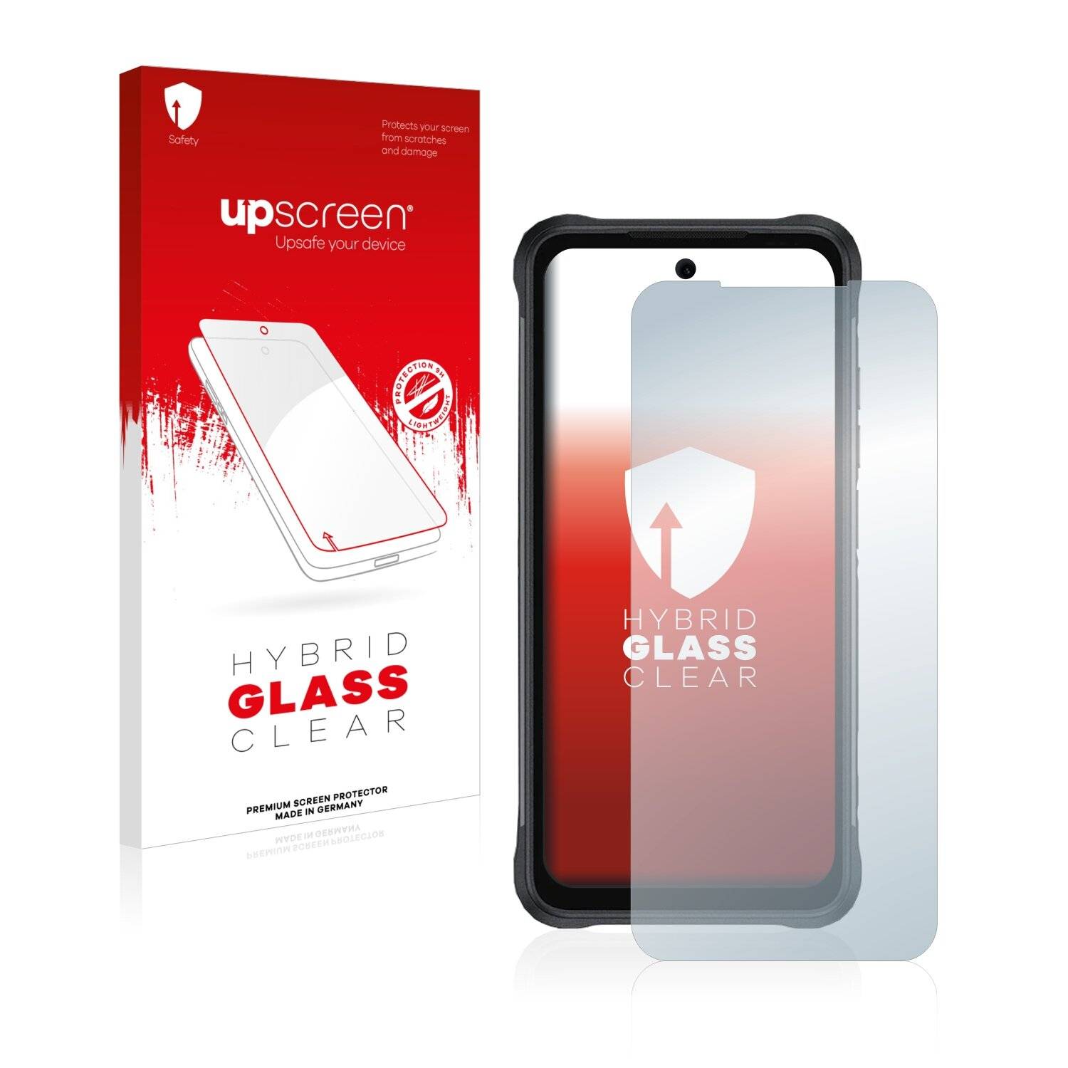 upscreen Flexible Schutz Glas Folie für Umidigi Bison 2 Pro Schutzglas 9H Hybridglas Klar
