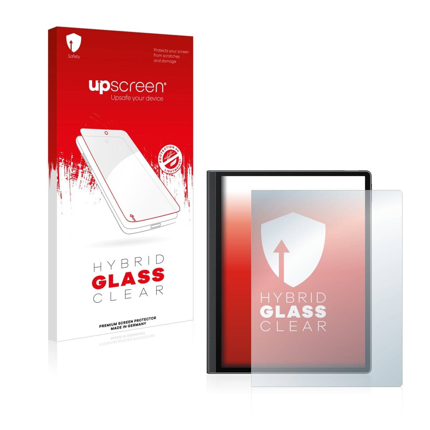 upscreen Hybrid Glass Clear Premium Schutzglas Folie für Huawei MatePad Paper