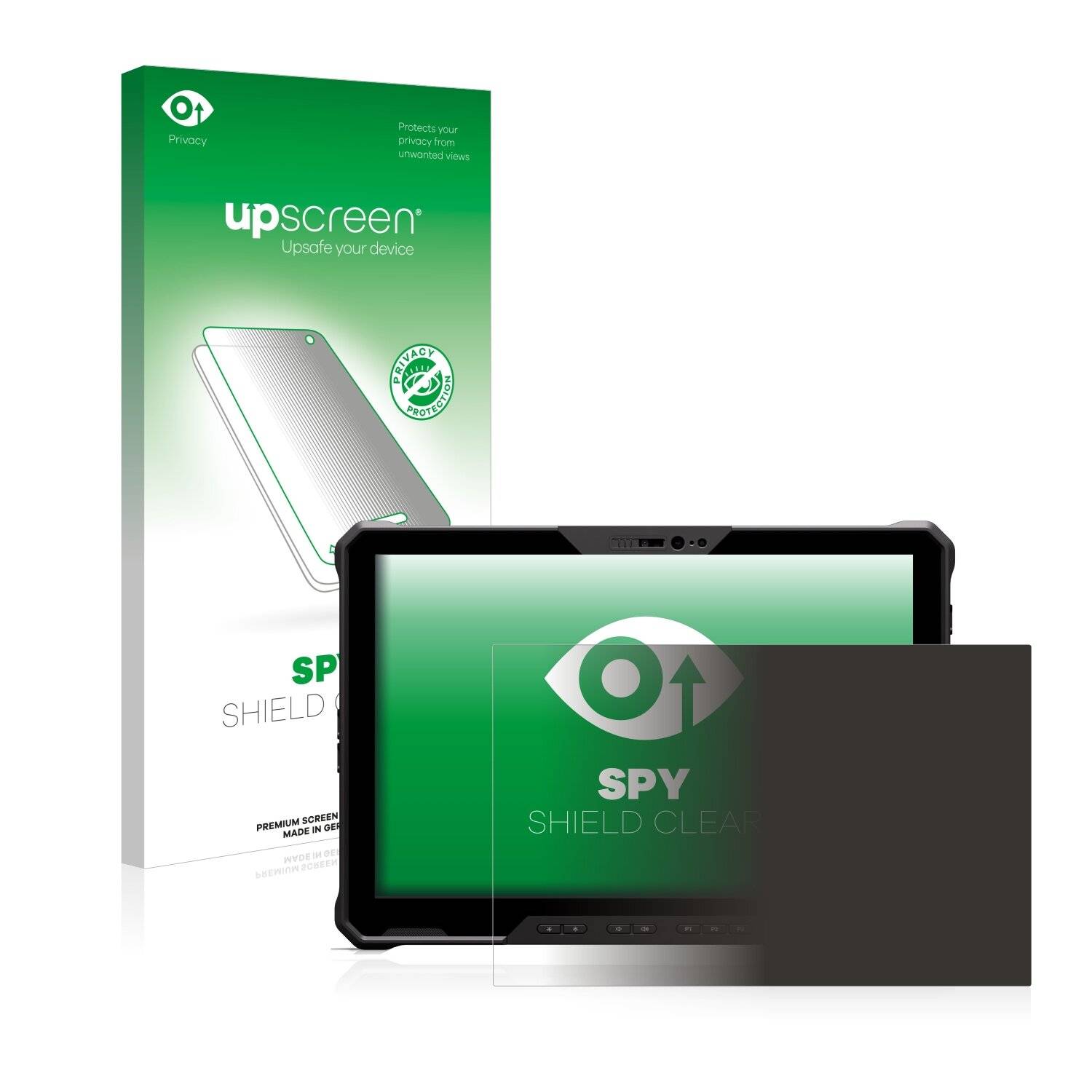 upscreen Blickschutzfolie für Dell Latitude 7230 Rugged Extreme Anti-Spy Privacy Blaulichtschutz Sichtschutzfolie