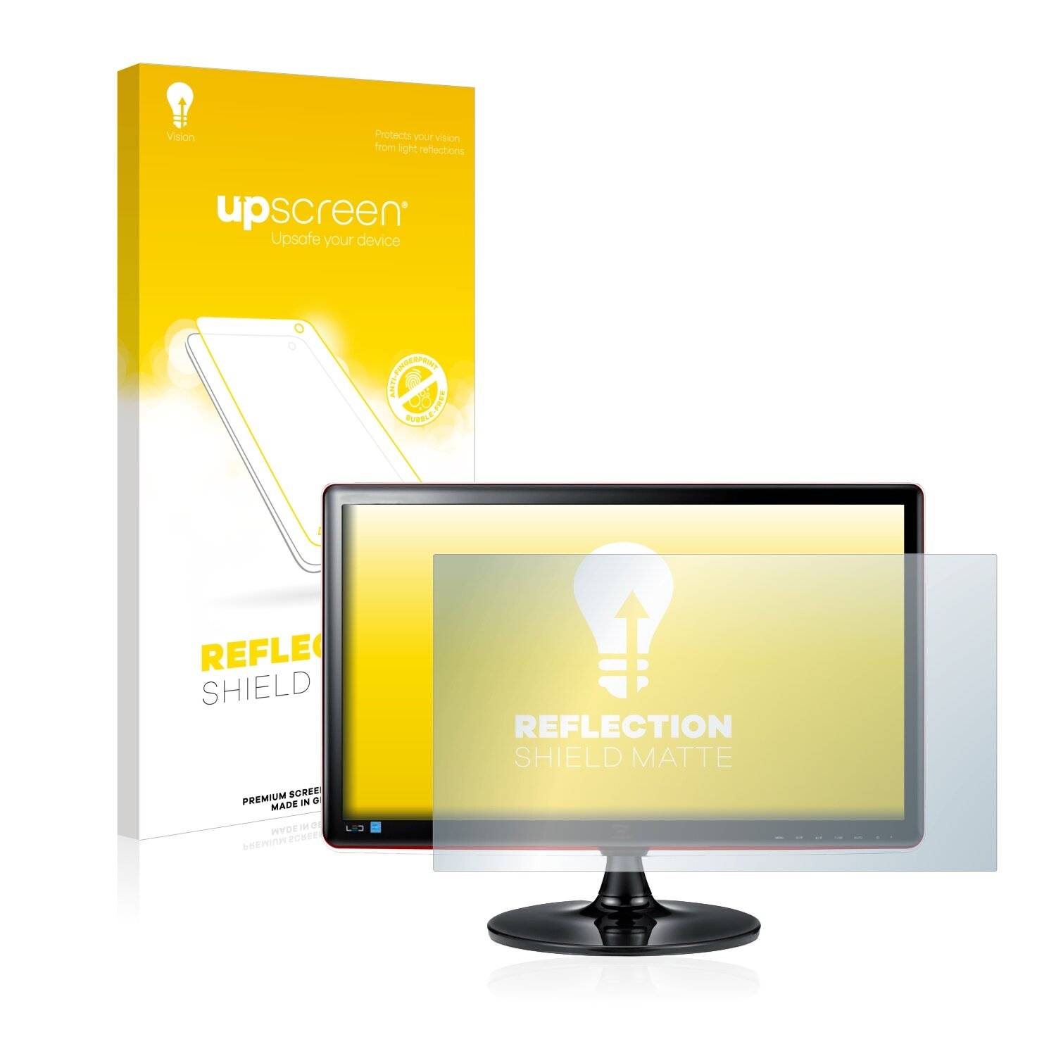 upscreen Reflection Shield Matte Premium Displayschutzfolie für Samsung