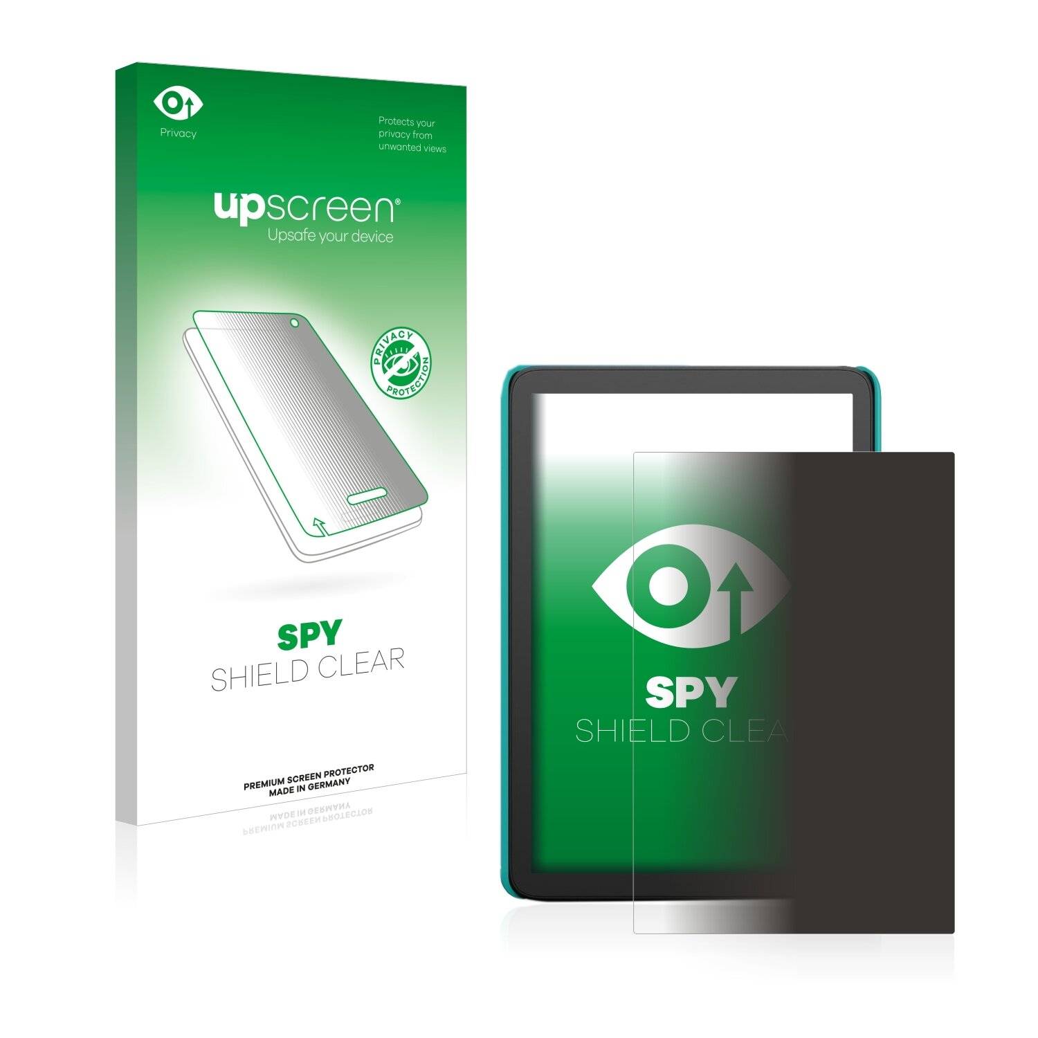 upscreen Spy Shield Clear Premium Blickschutzfolie für Amazon Kindle Kids