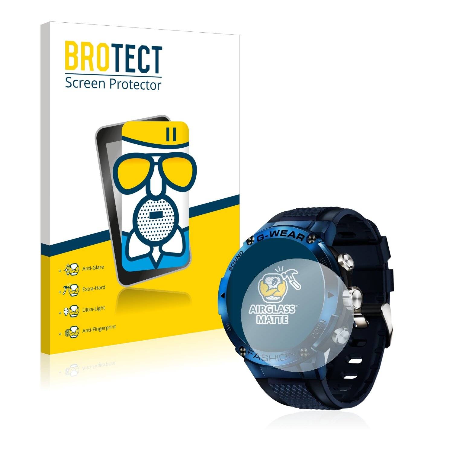 BROTECT AirGlass Matte Schutzglas Folie für Gawear