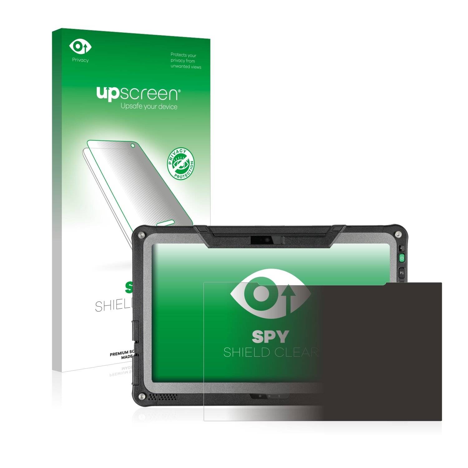 upscreen Spy Shield Clear Premium Blickschutzfolie für Getac F110
