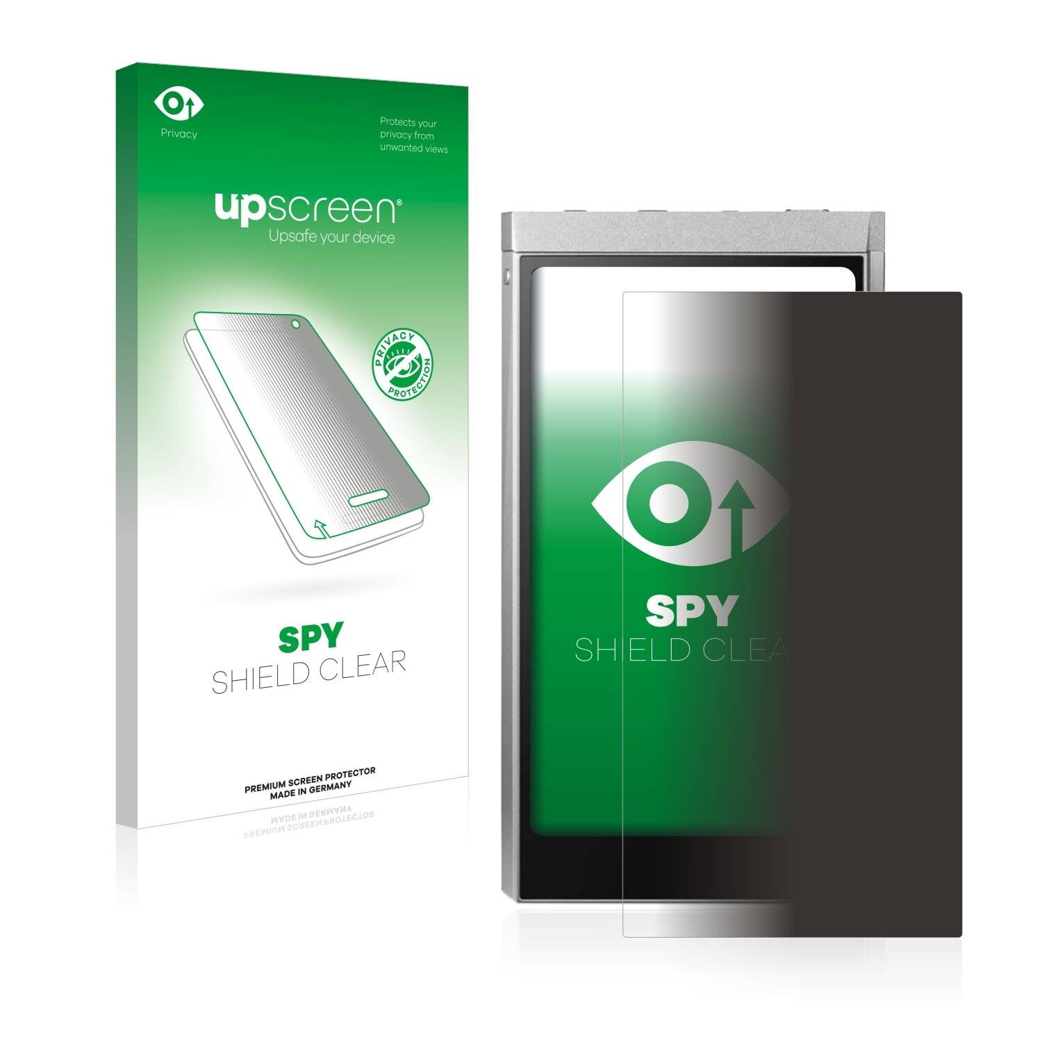upscreen Spy Shield Clear Premium Blickschutzfolie für Astell & Kern