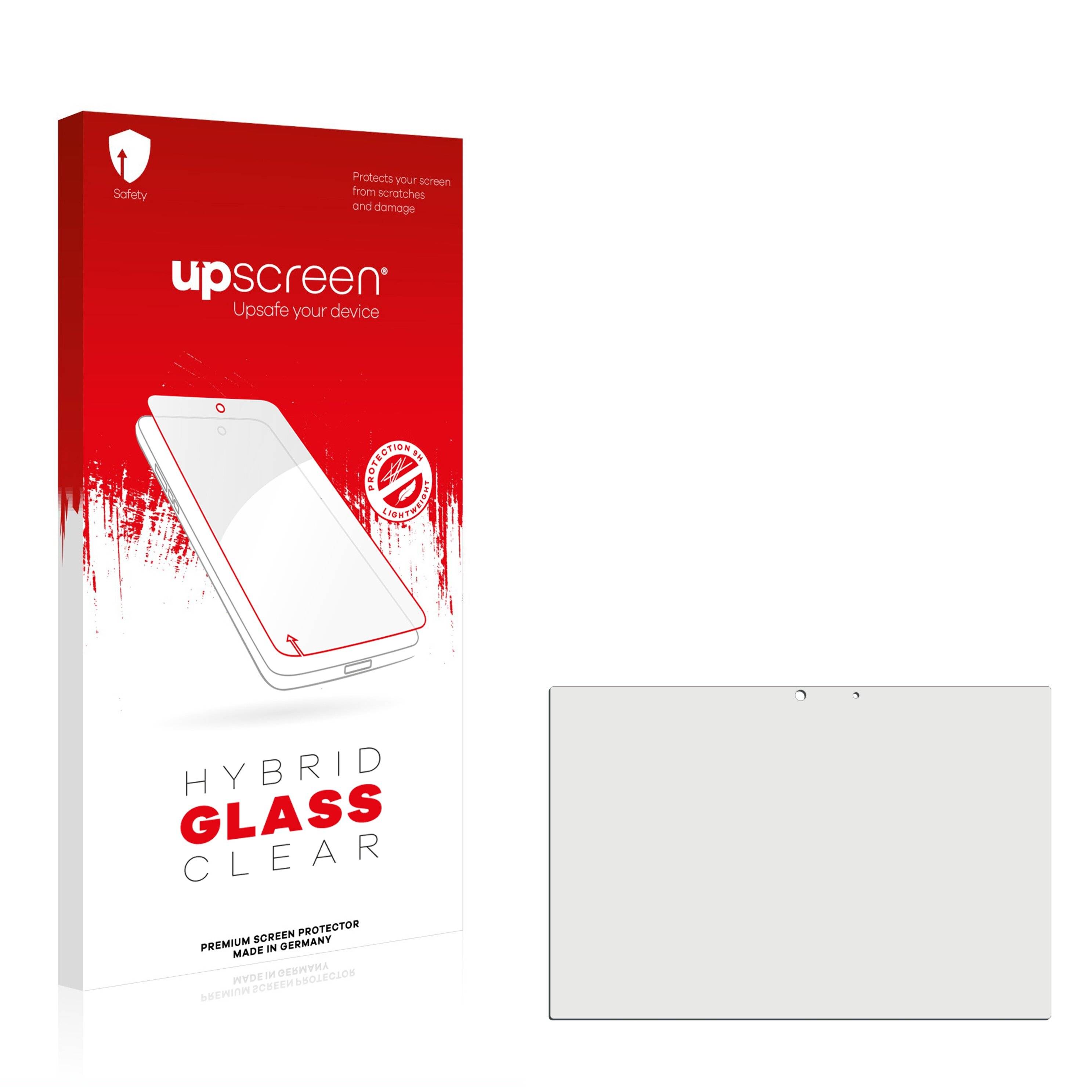 upscreen Hybrid Glass Clear Premium Schutzglas Folie für HP Chromebook x360 11