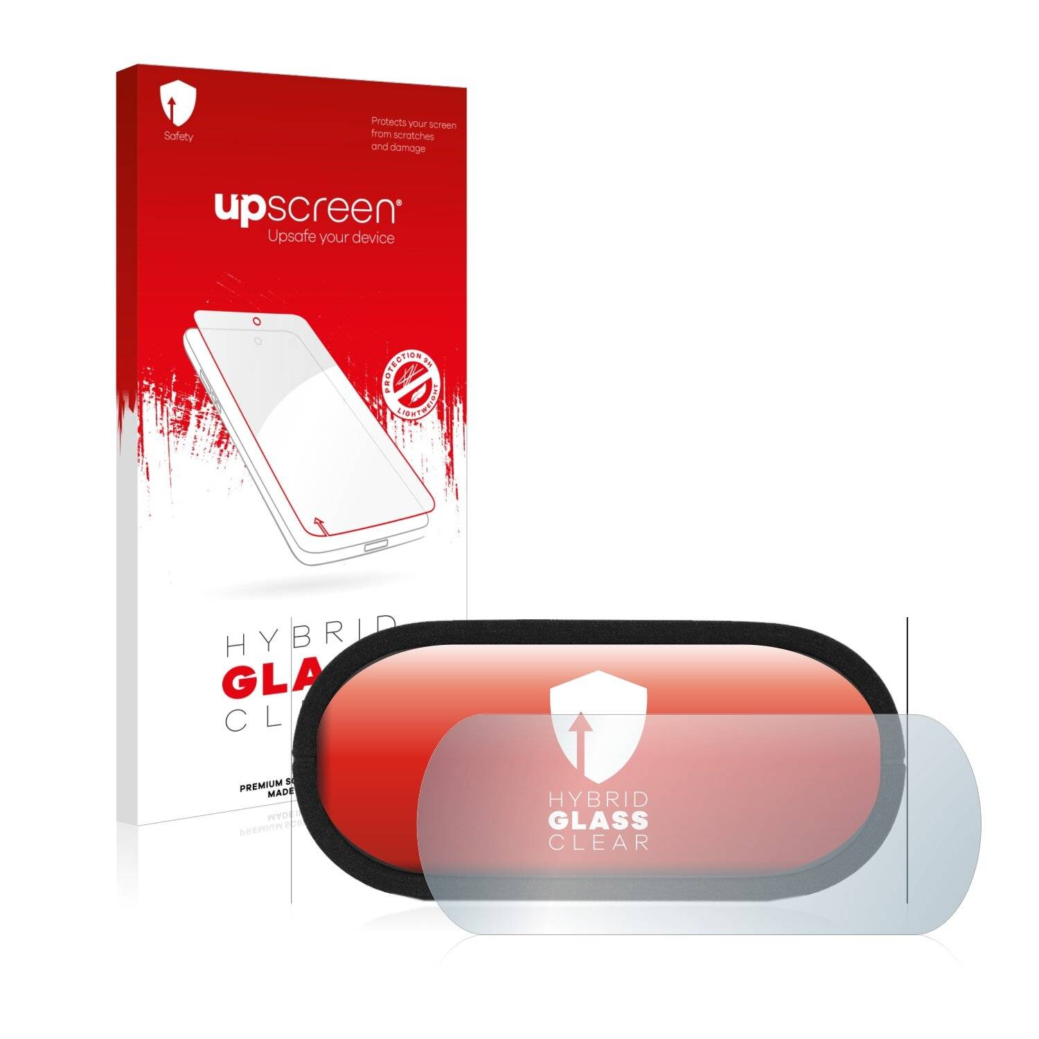 upscreen Hybrid Glass Clear Premium Schutzglas Folie für Harman Kardon Citation
