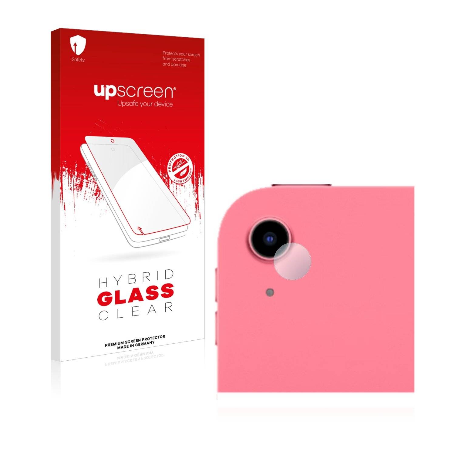 upscreen Flexible Schutz Glas Folie für Apple iPad 10.9" WiFi 2022 (NUR Kameraschutz, 10. Gen.) Schutzglas 9H