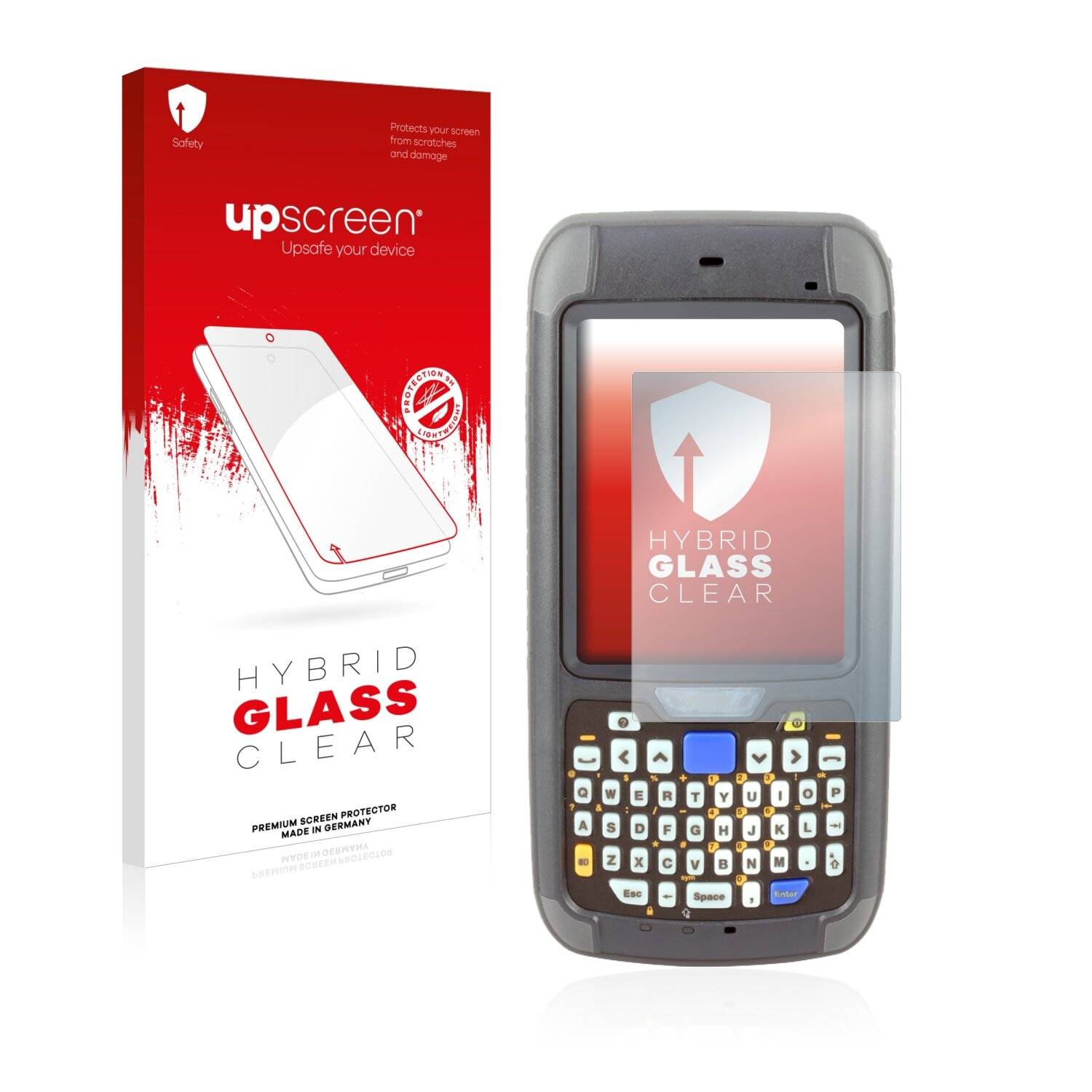 upscreen Hybrid Glass Clear Premium Schutzglas Folie für Honeywell