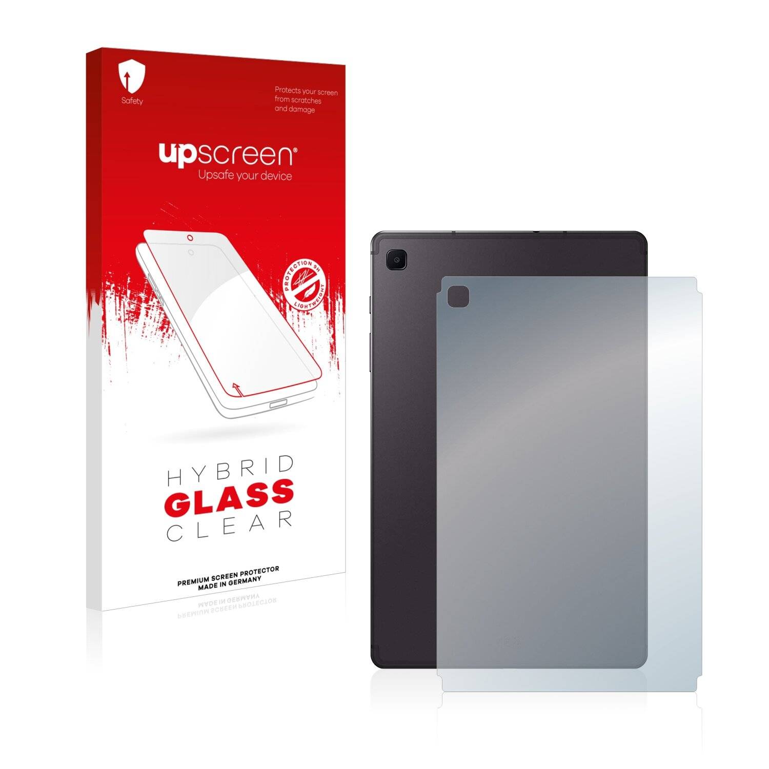 upscreen Hybrid Glass Clear Premium Schutzglas Folie für Samsung Galaxy Tab S6 Lite LTE 2022
