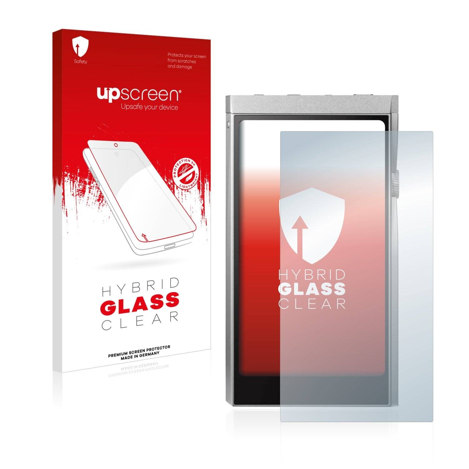 upscreen Hybrid Glass Clear Premium Schutzglas Folie für Astell & Kern