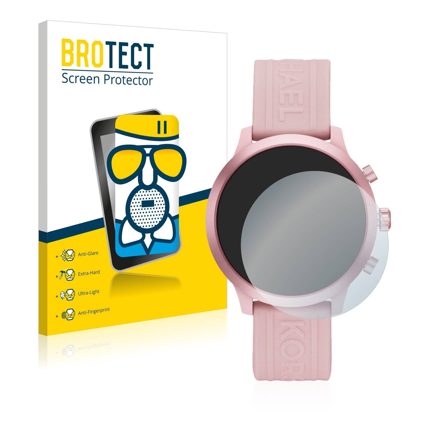 BROTECT AirGlass Matte Schutzglas Folie für Michael Kors Access MKGO Gen