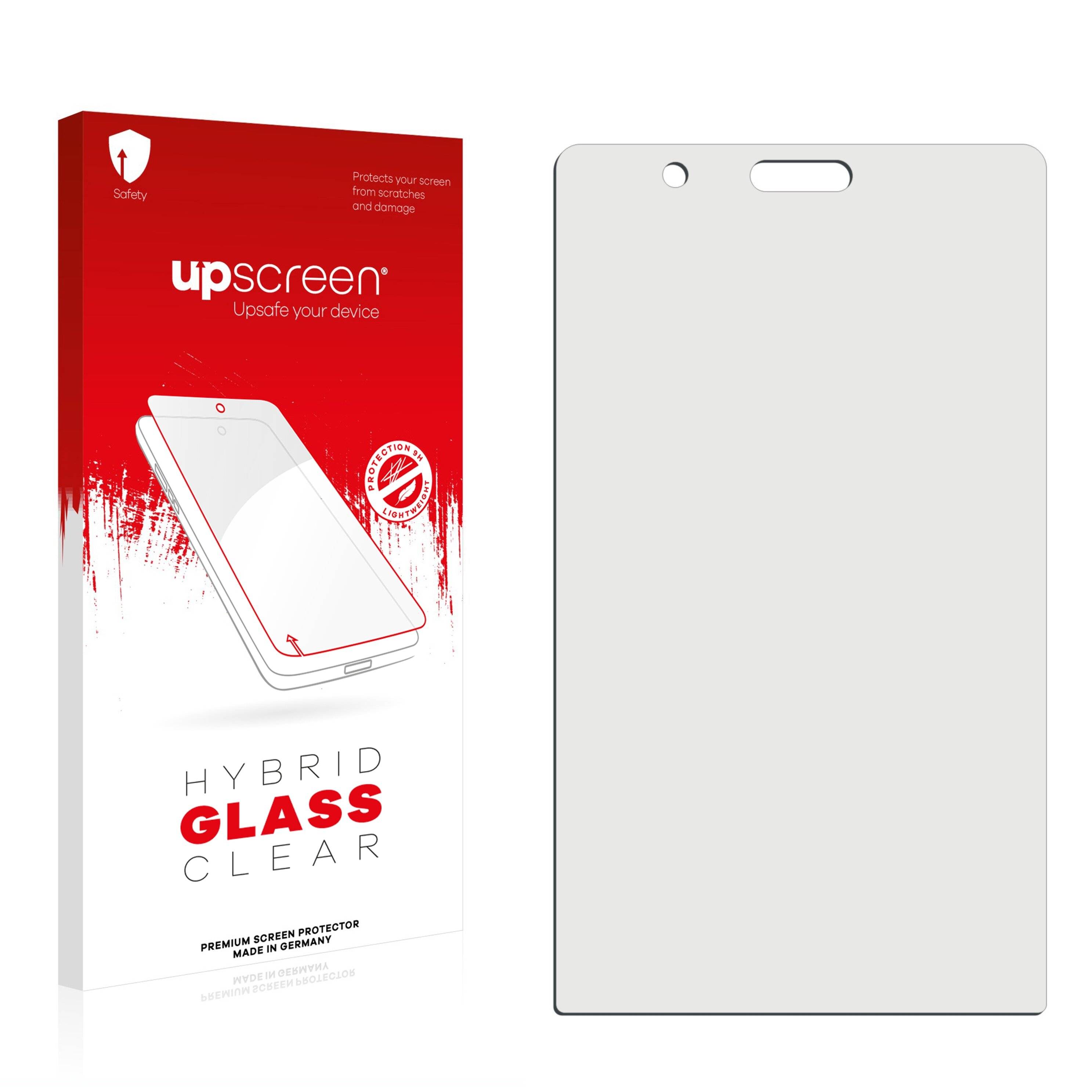 upscreen Hybrid Glass Clear Premium Schutzglas Folie für Honeywell Dolphin CN80