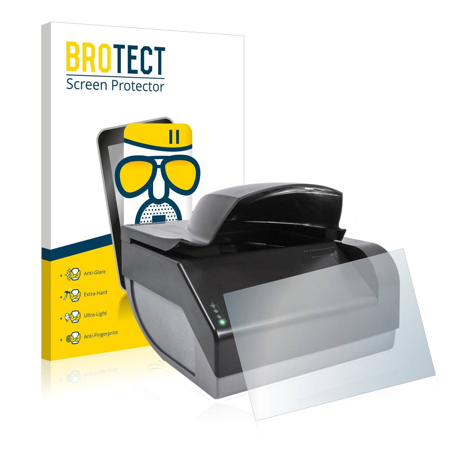 BROTECT AirGlass Matte Schutzglas Folie für Dermalog