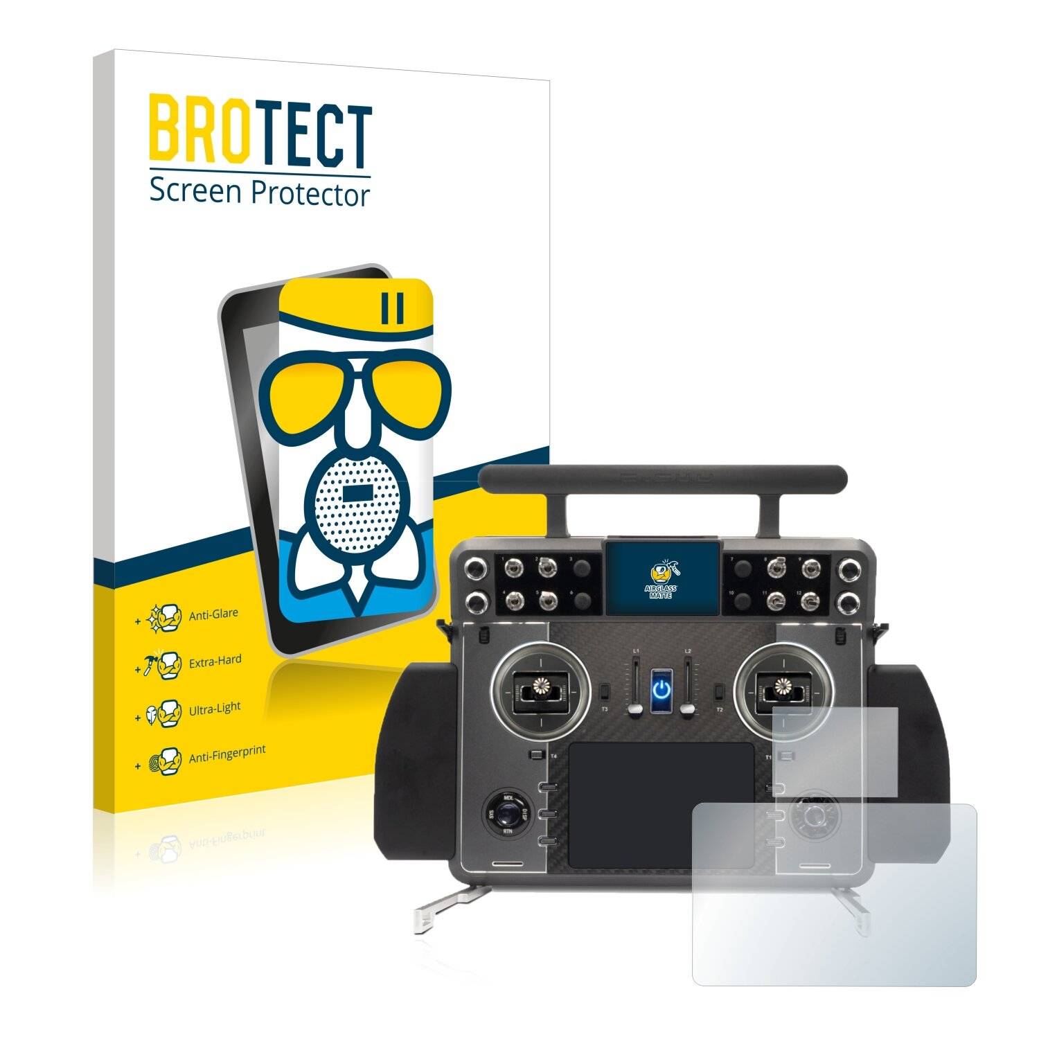 BROTECT AirGlass Matte Schutzglas Folie für FrSky Tandem XE